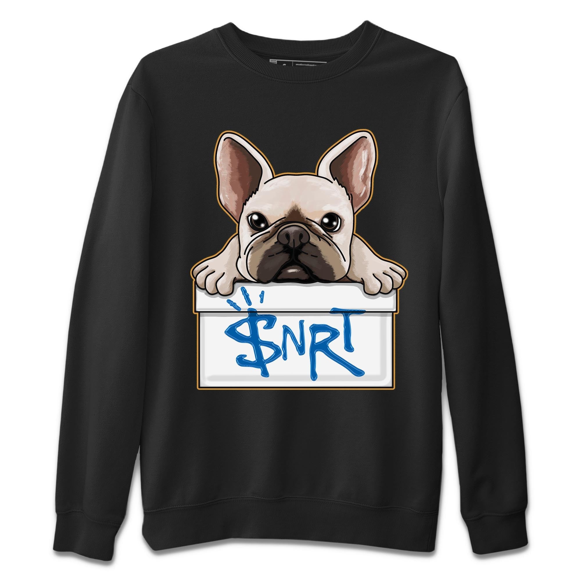 French Bulldog Unisex Tops - Air Jordan 3 Wizards