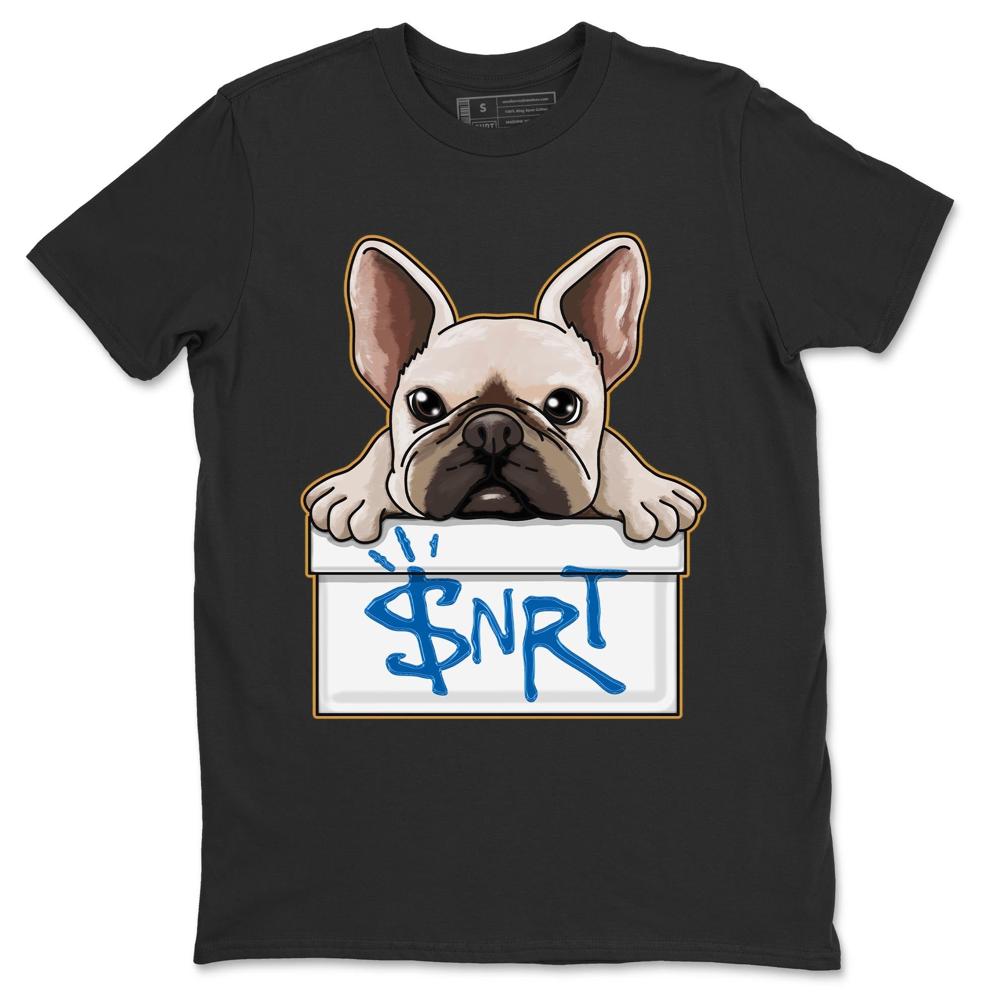 French Bulldog Unisex Tops - Air Jordan 3 Wizards