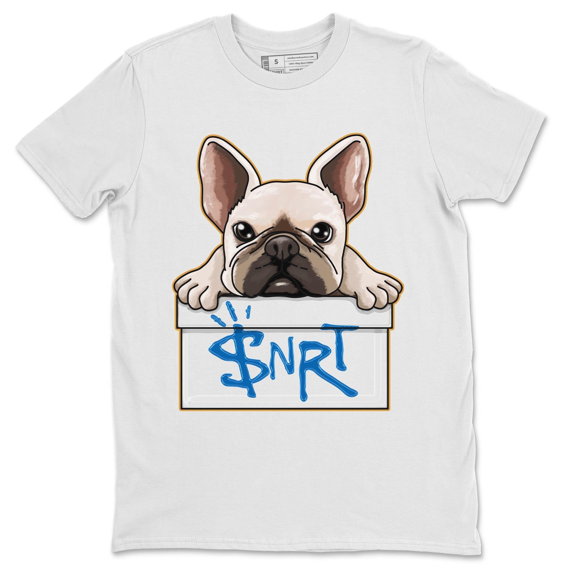French Bulldog Unisex Tops - Air Jordan 3 Wizards