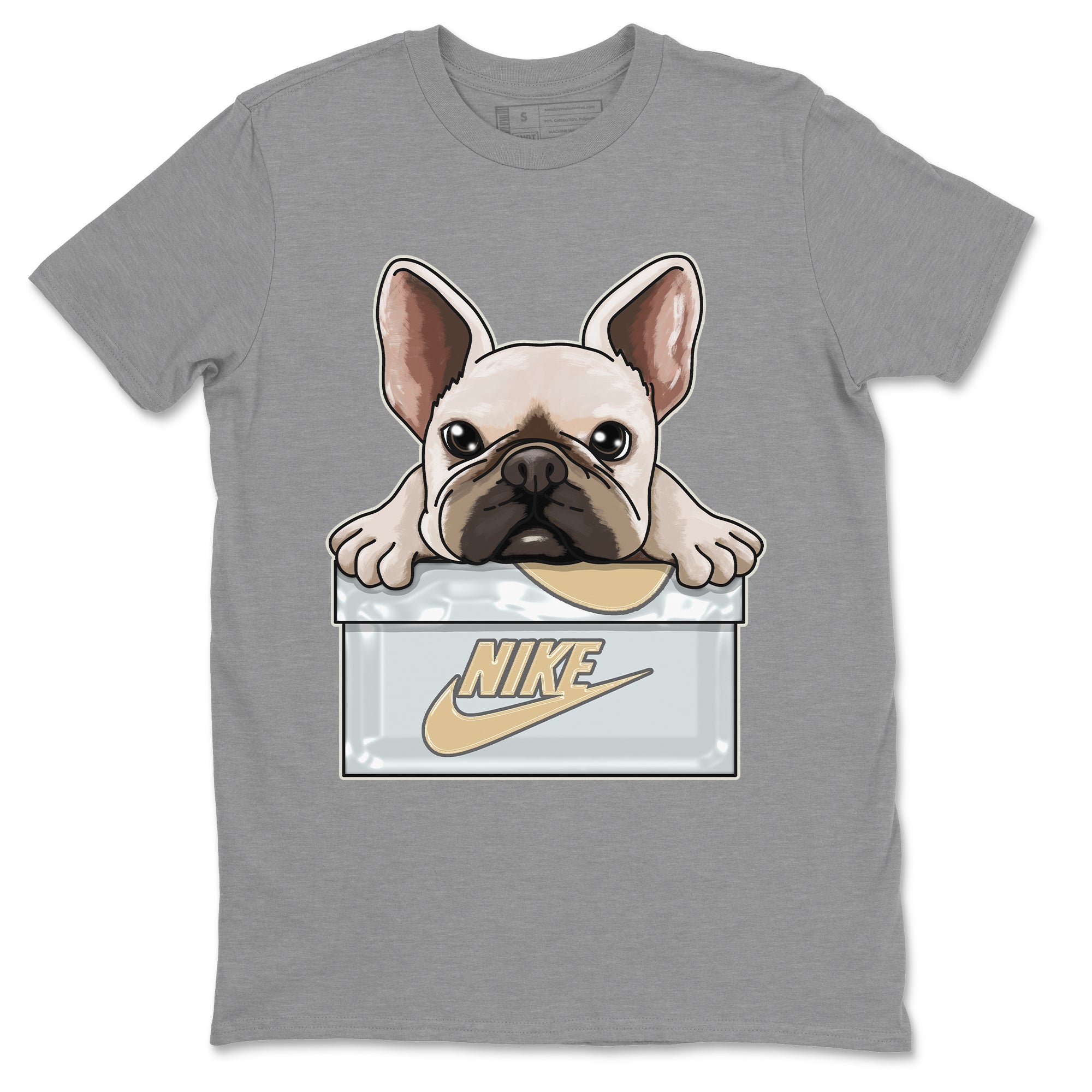 French Bulldog Unisex Tops - Air Jordan 4 Craft
