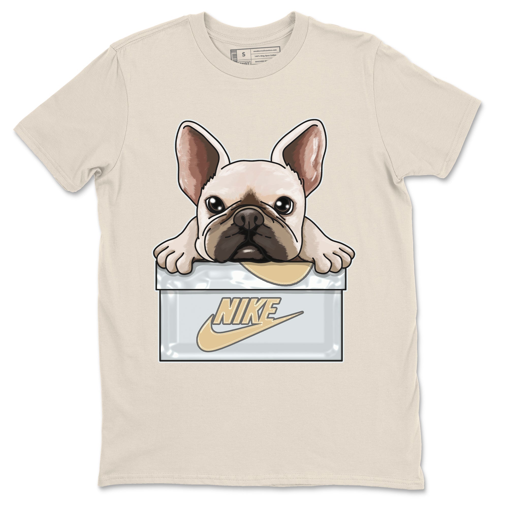 French Bulldog Unisex Tops - Air Jordan 4 Craft