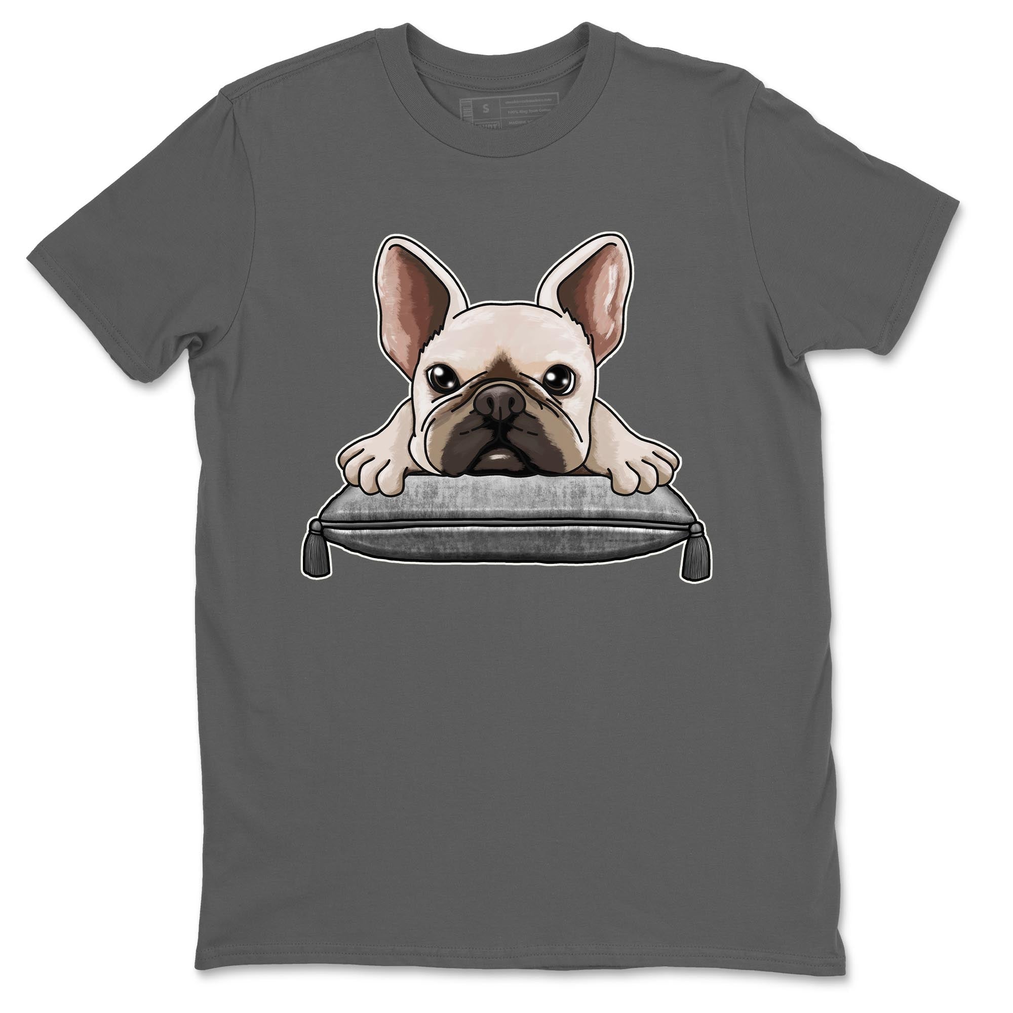 French Bulldog snkmatch Tee - Air Jordan 4 Frozen Moments