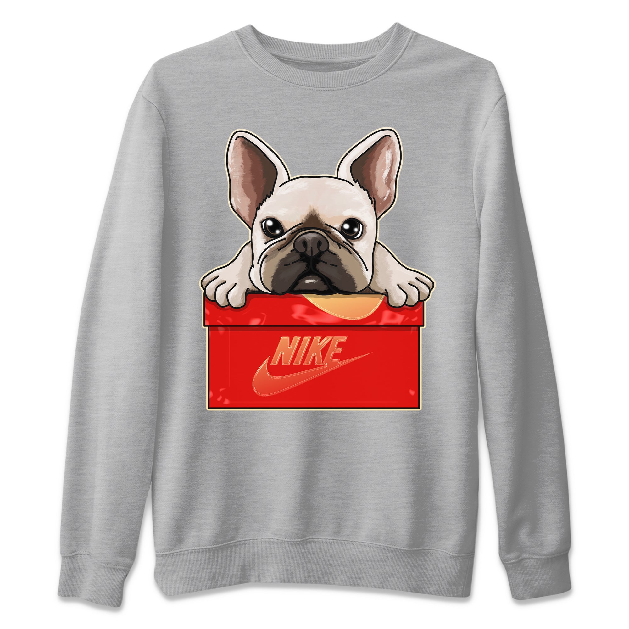 French Bulldog Unisex Tops - Air Jordan 5 Mars For Her