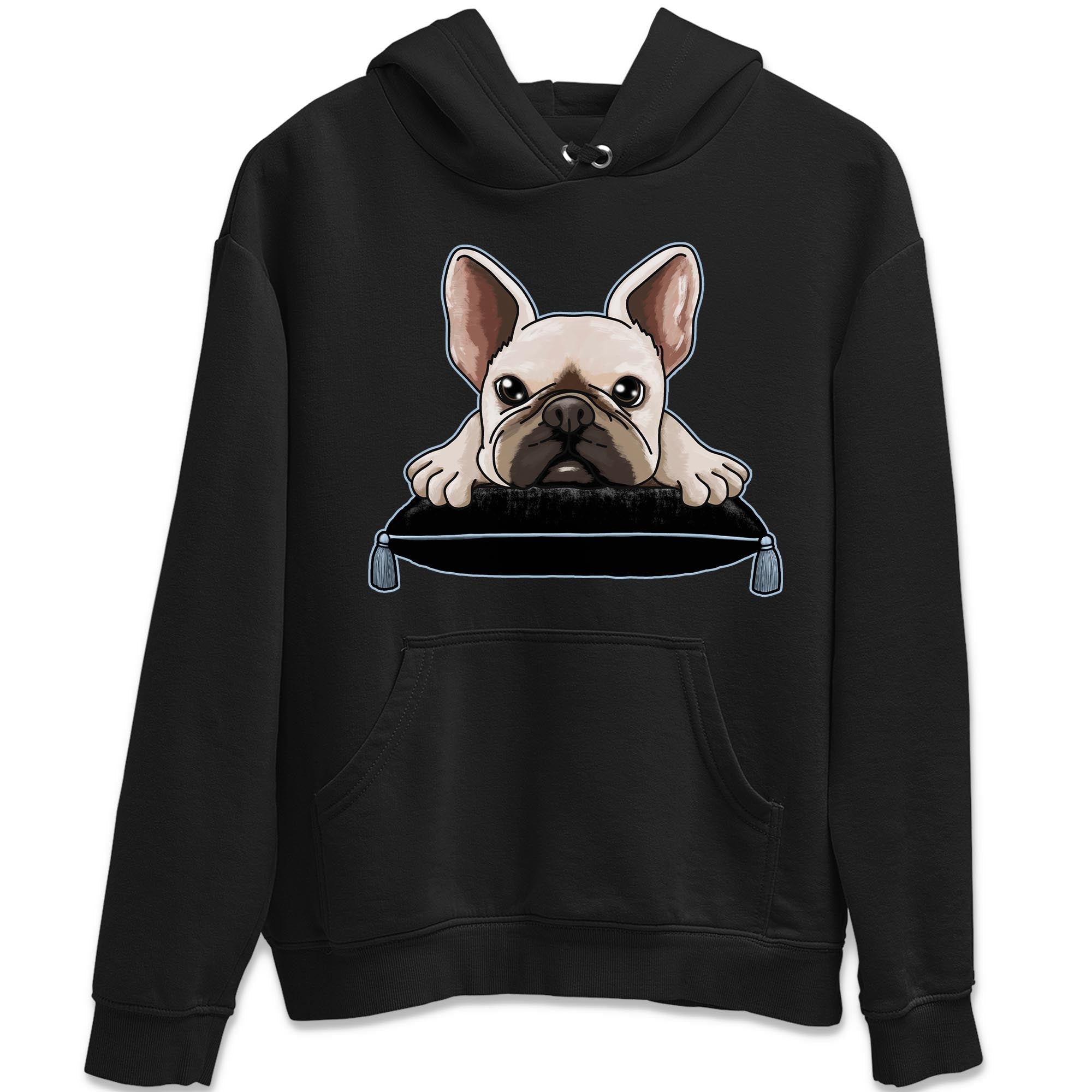 French Bulldog snkmatch Tee - Air Jordan 7 Chambray