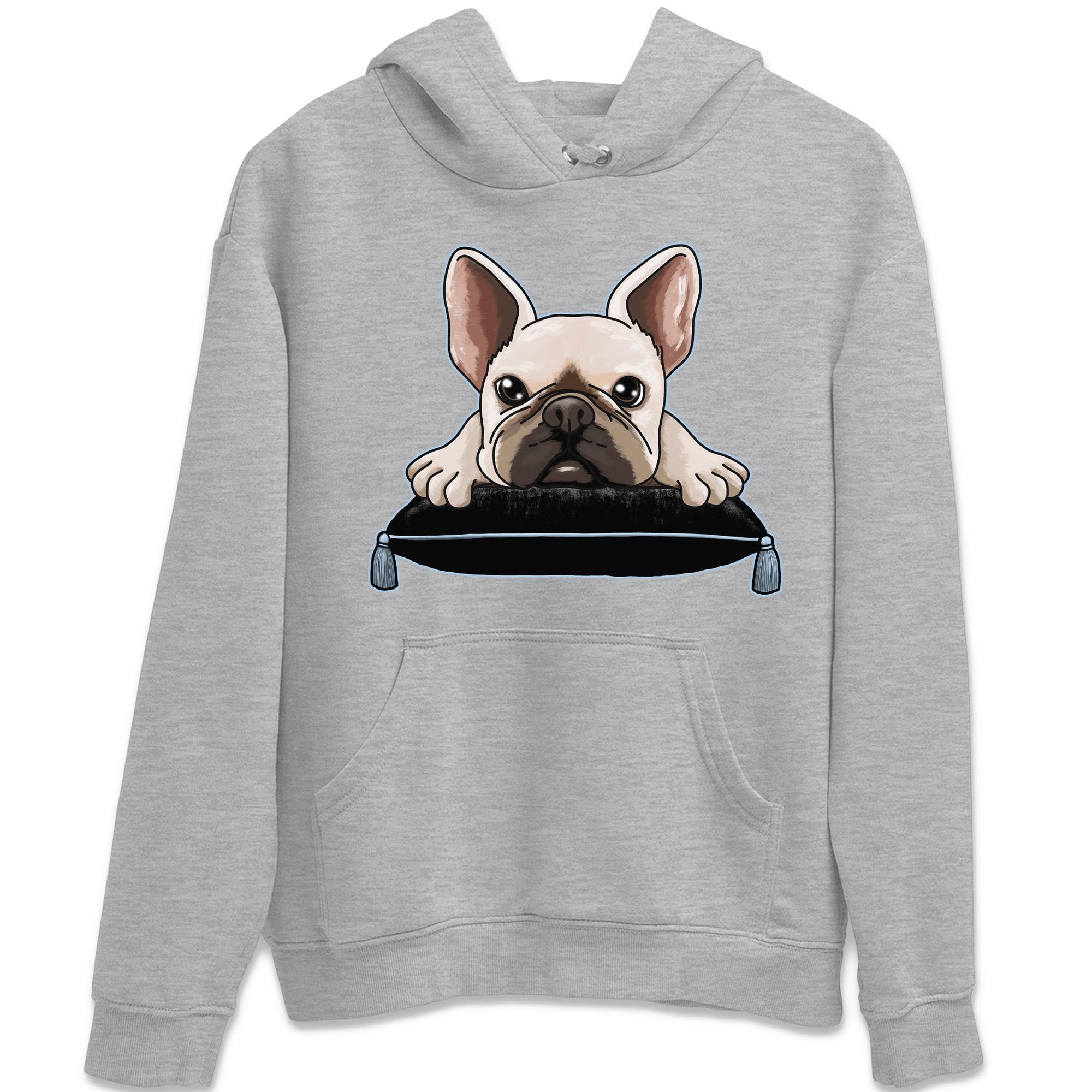French Bulldog snkmatch Tee - Air Jordan 7 Chambray