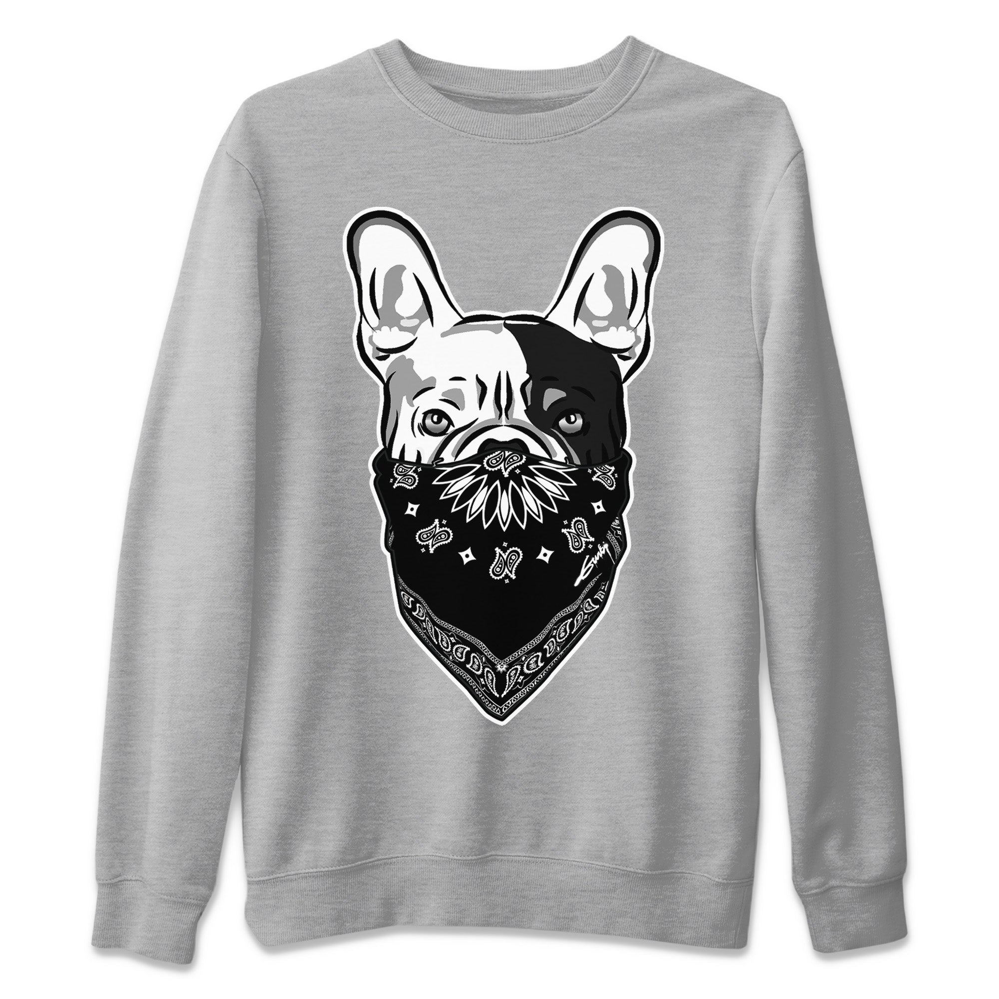 French Bulldog Bandana Unisex Tops - Dunk Panda