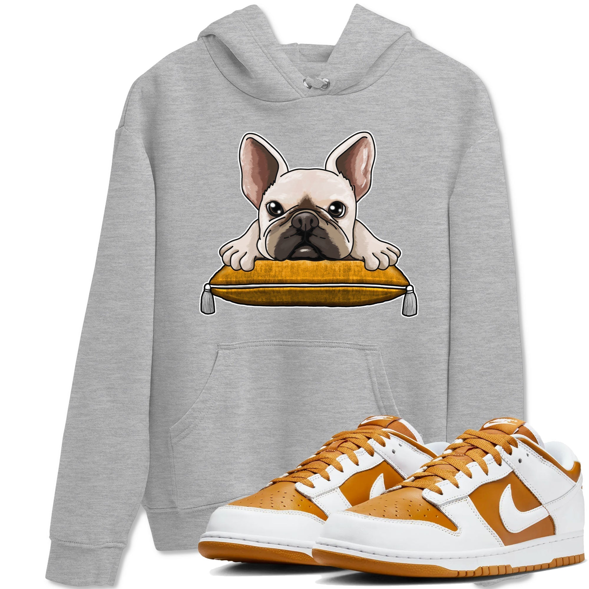 French Bulldog snkmatch Tees - Dunk Dark Curry