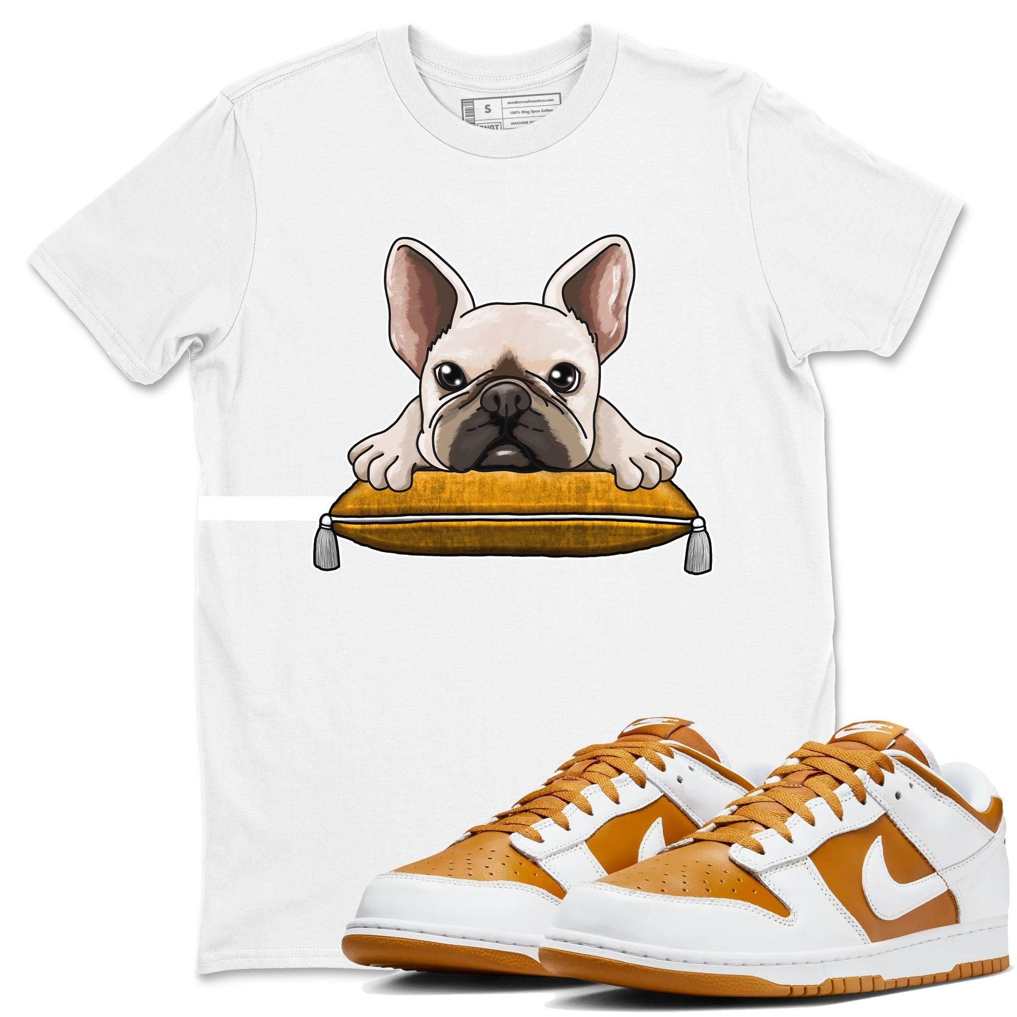 French Bulldog snkmatch Tees - Dunk Dark Curry