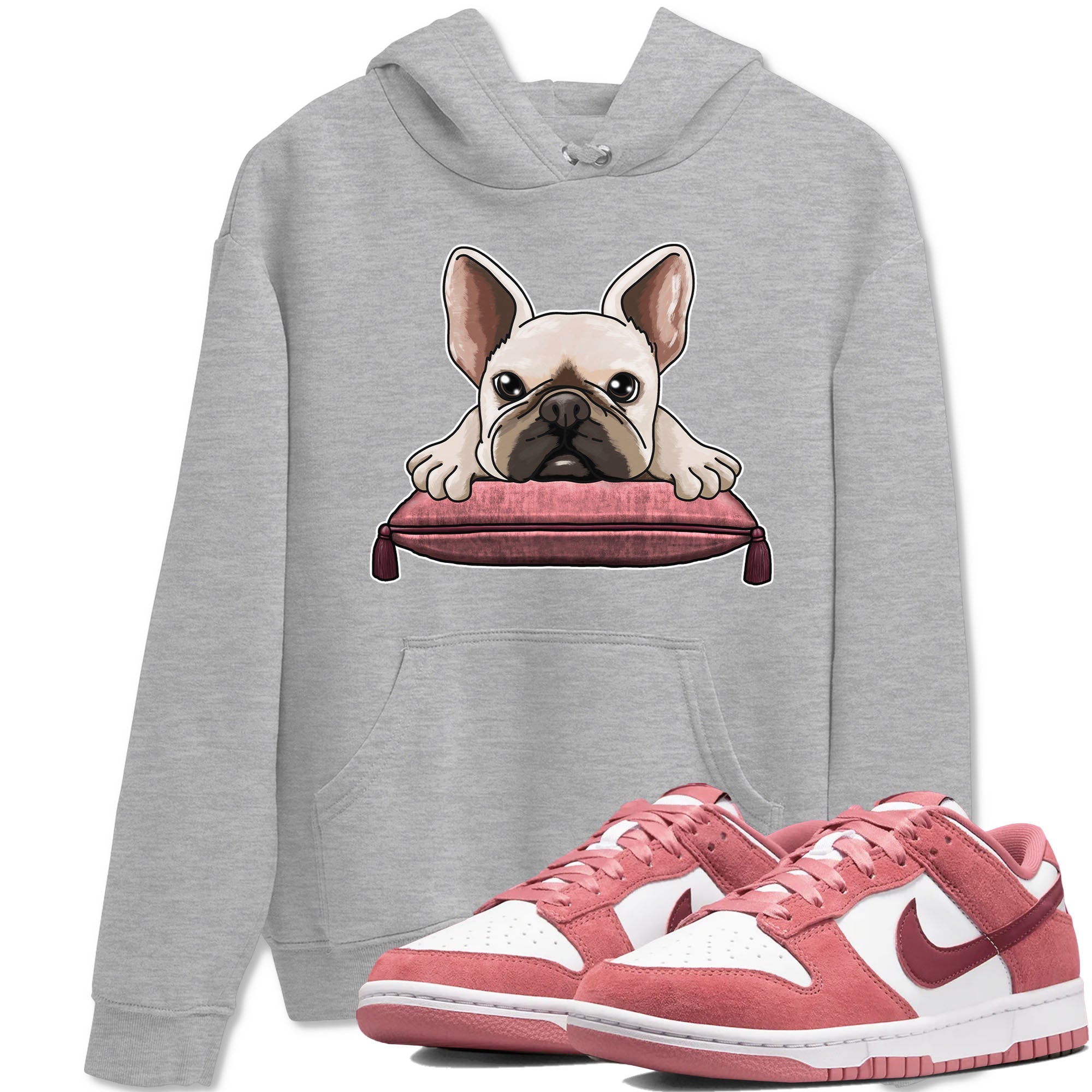 French Bulldog snkmatch Tees - Dunk Valentines Day 2024