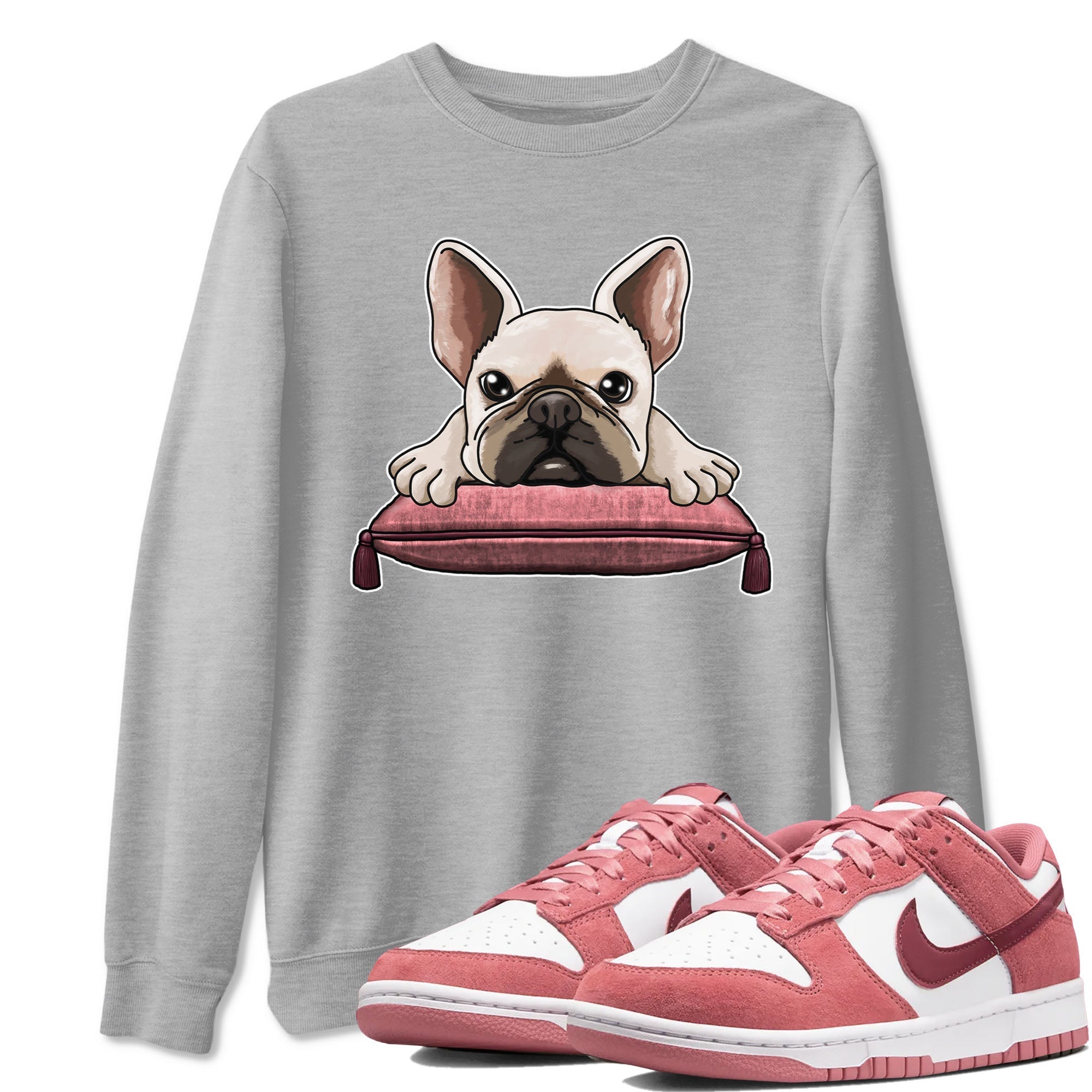 French Bulldog snkmatch Tees - Dunk Valentines Day 2024