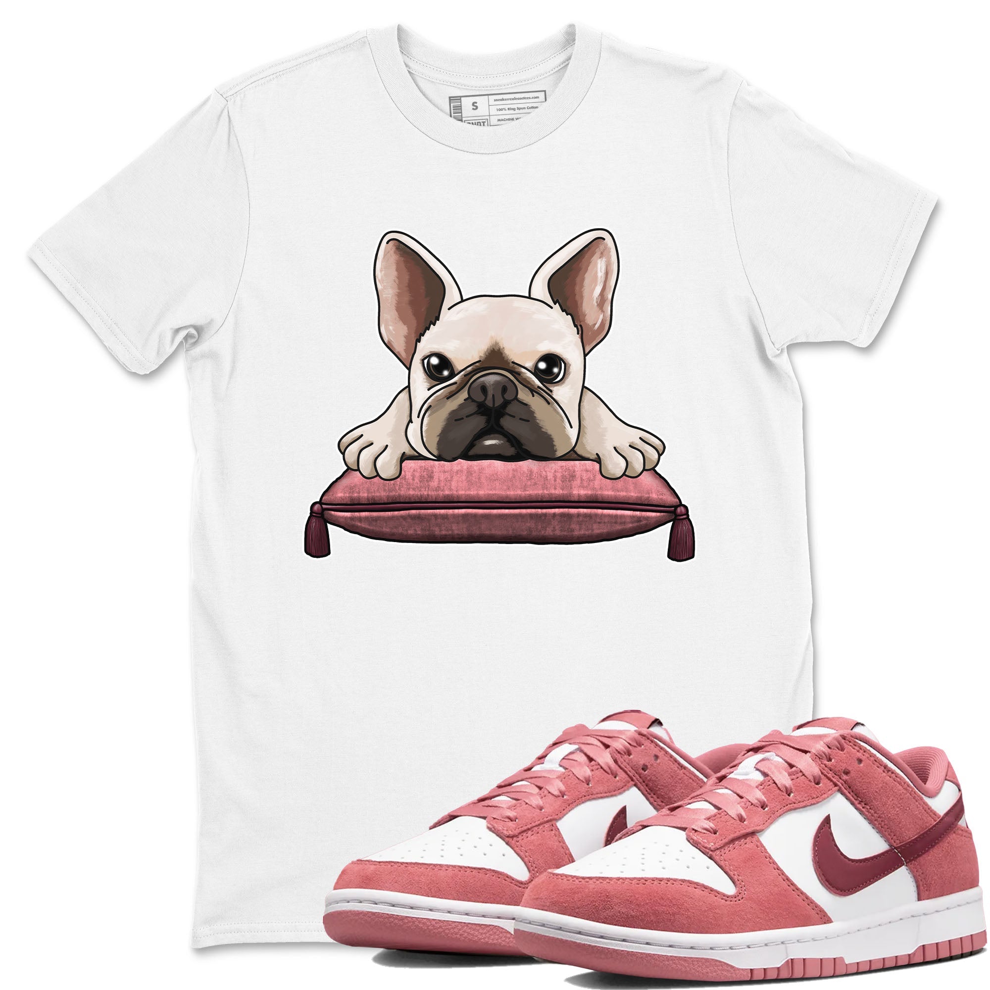 French Bulldog snkmatch Tees - Dunk Valentines Day 2024