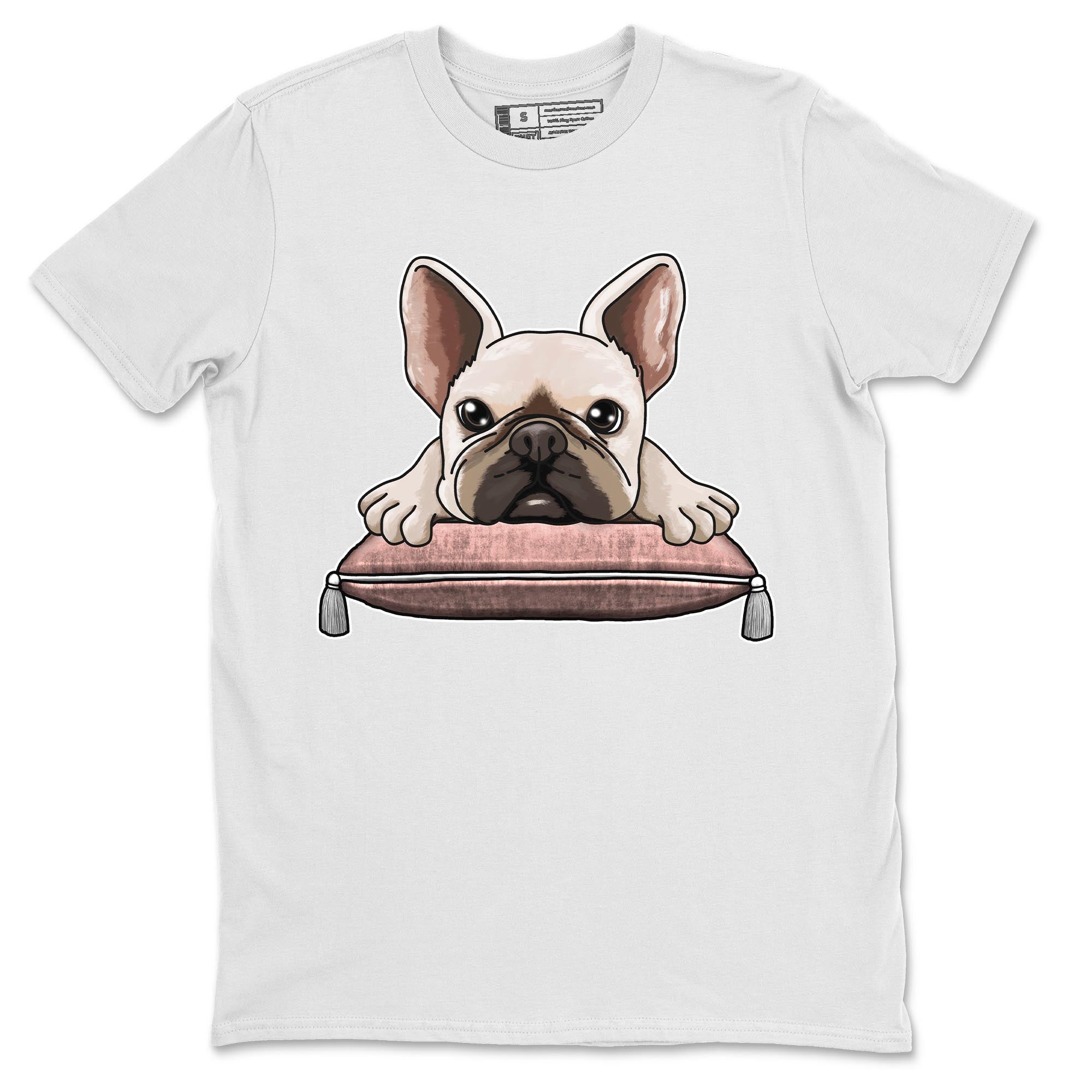 French Bulldog snkmatch Tee - Dunk Rose Whisper