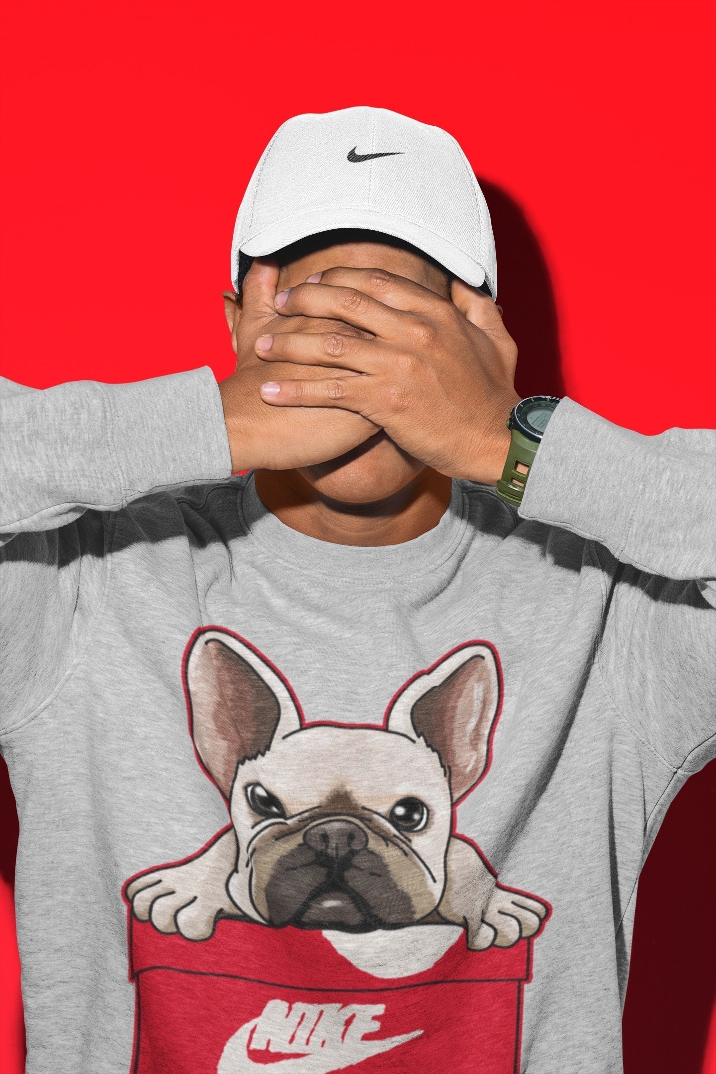 French Bulldog Unisex Tops - Air Jordan 1 Newstalgia