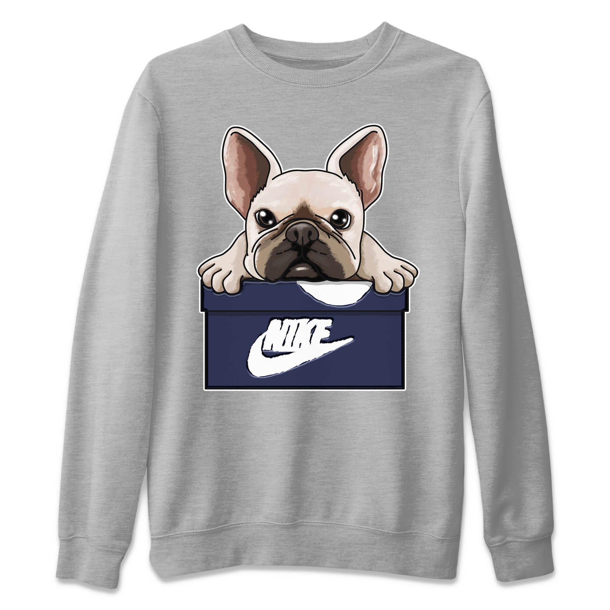 French Bulldog Unisex Tops - Air Jordan 11 Midnight Navy
