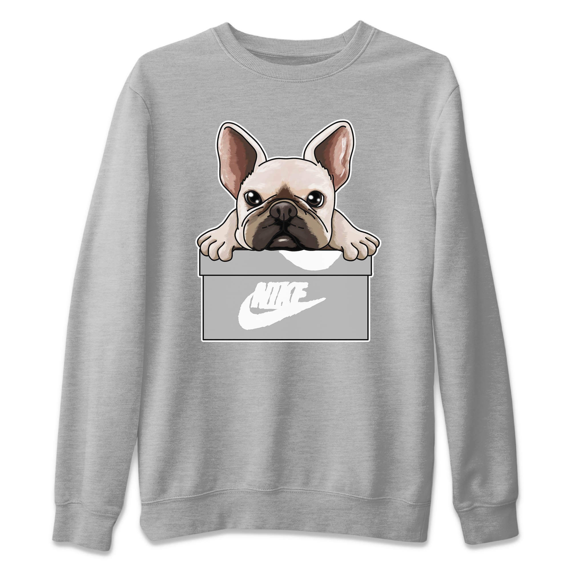 French Bulldog Unisex Tops - Air Jordan 12 Stealth