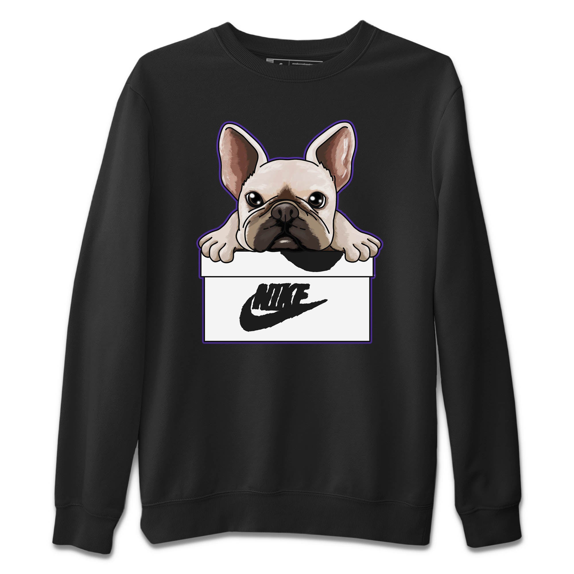 French Bulldog Unisex Tops - Air Jordan 5 Concord