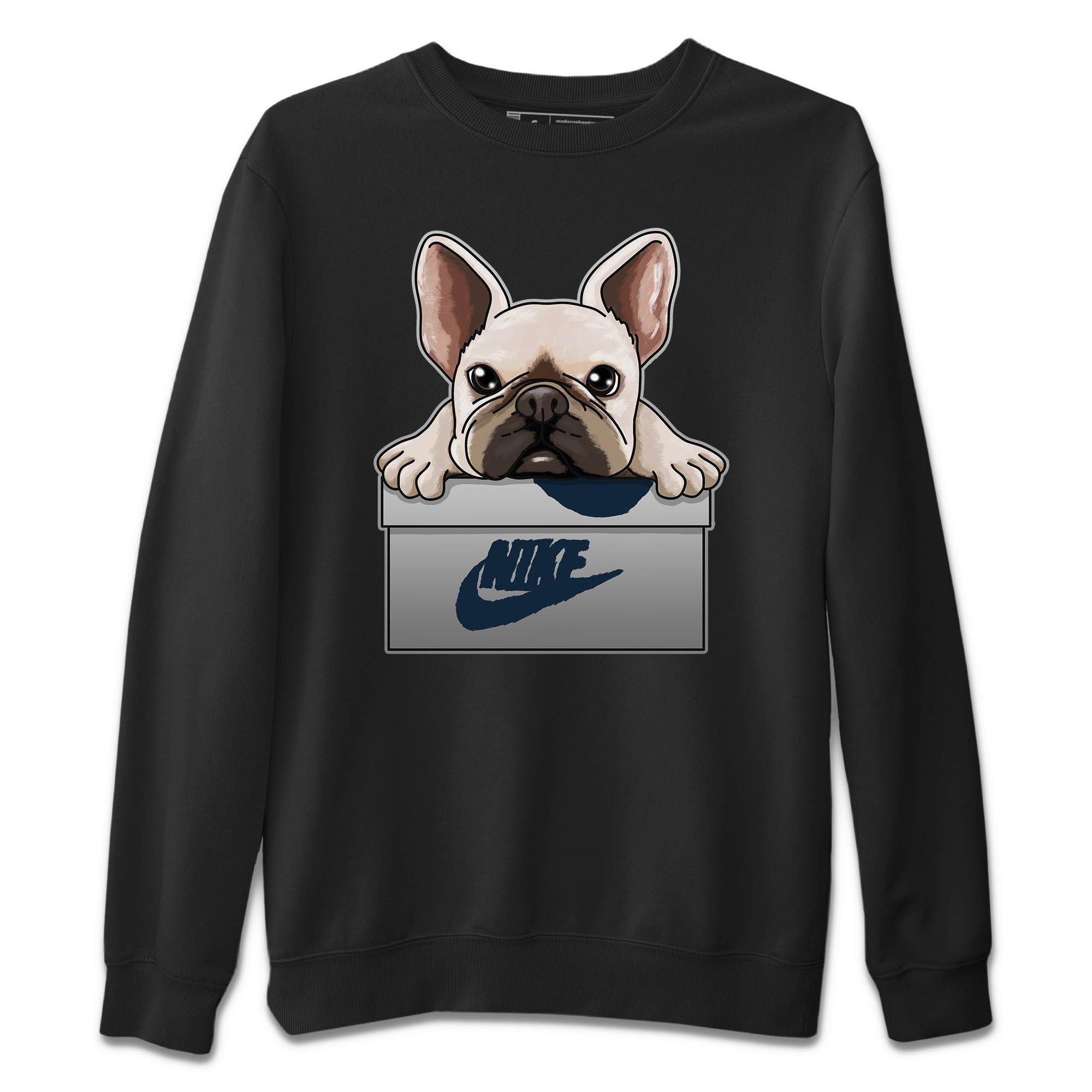 French Bulldog Unisex Tops - Air Jordan 6 Georgetown