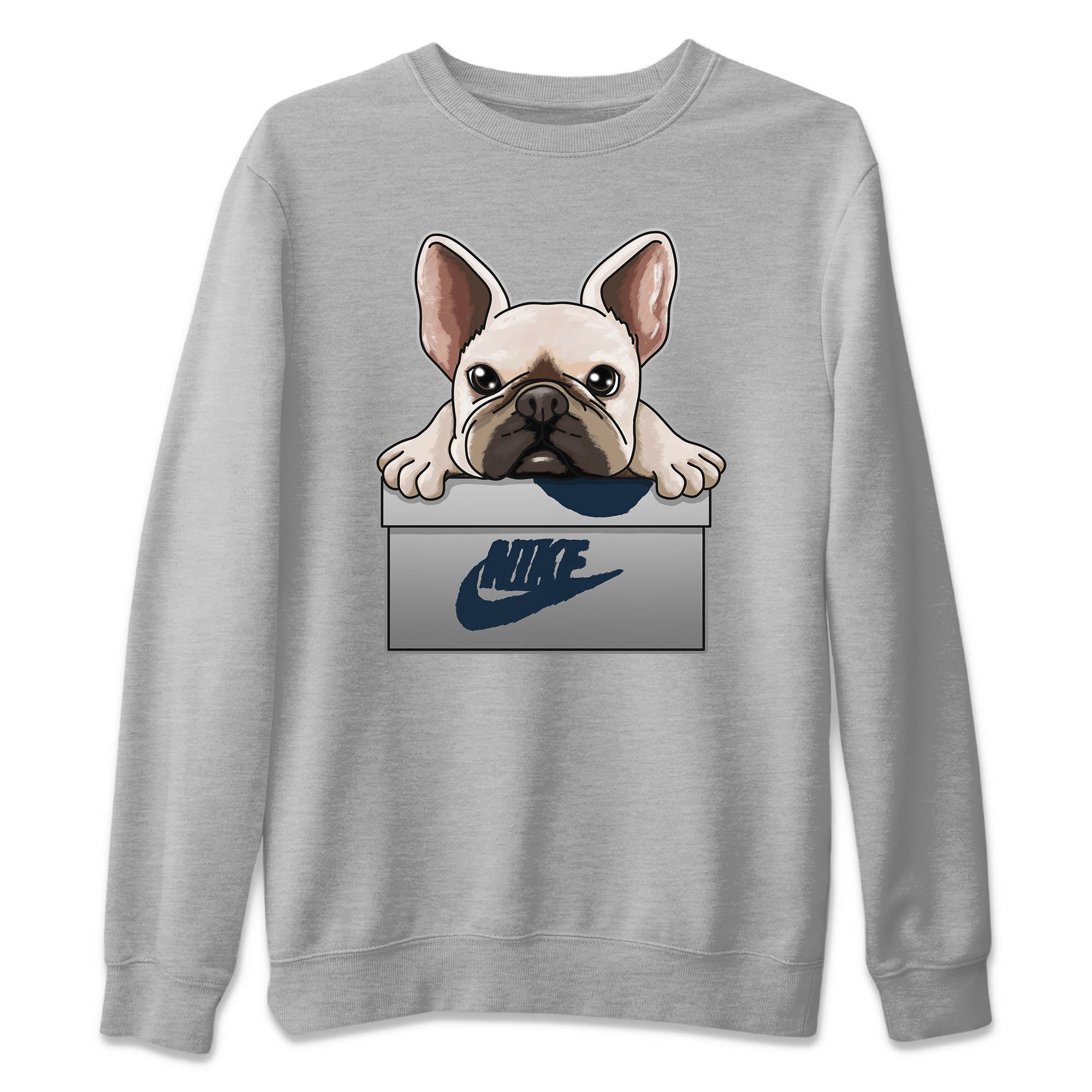 French Bulldog Unisex Tops - Air Jordan 6 Georgetown
