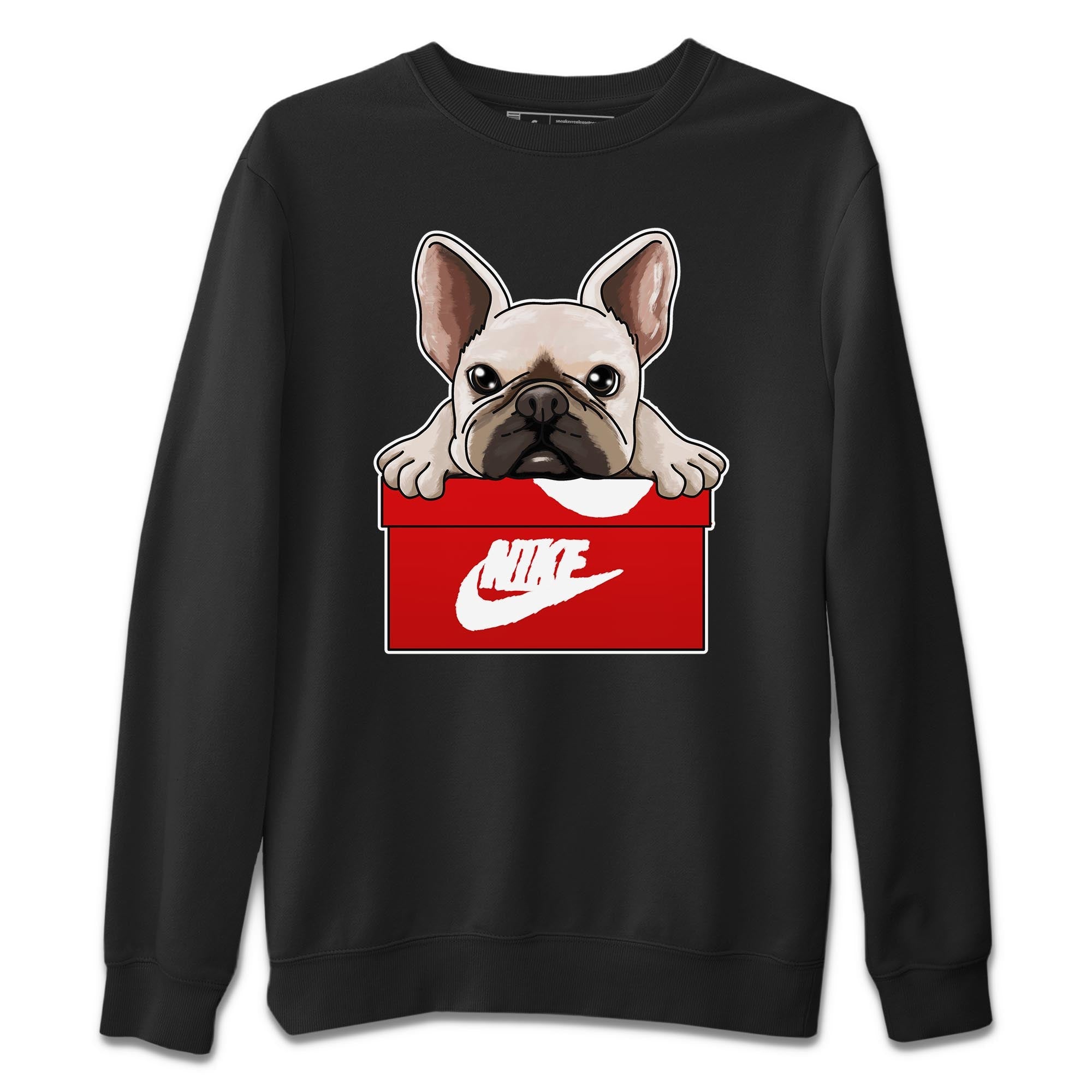 French Bulldog Unisex Tops - Air Jordan 6 Red Velvet Cookies