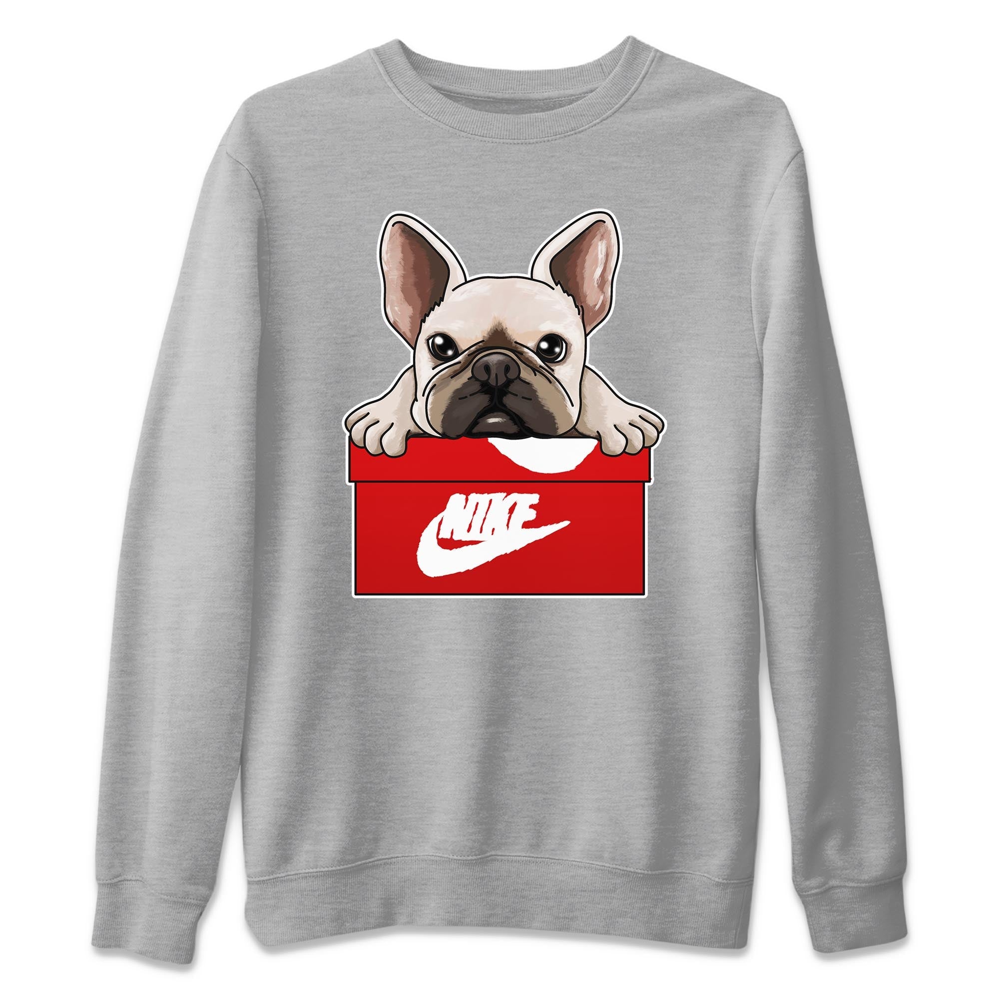 French Bulldog Unisex Tops - Air Jordan 6 Red Velvet Cookies