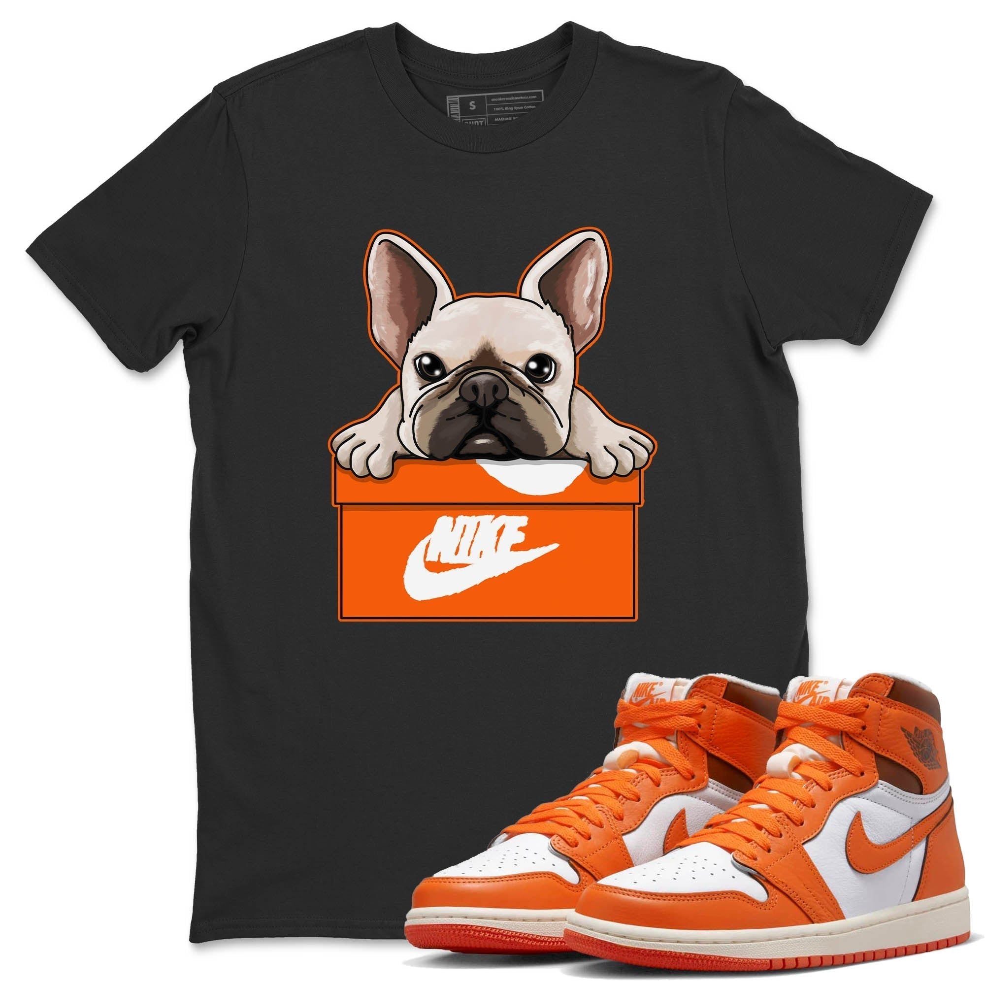 French Bulldog Unisex Tops - Air Jordan 1 Starfish