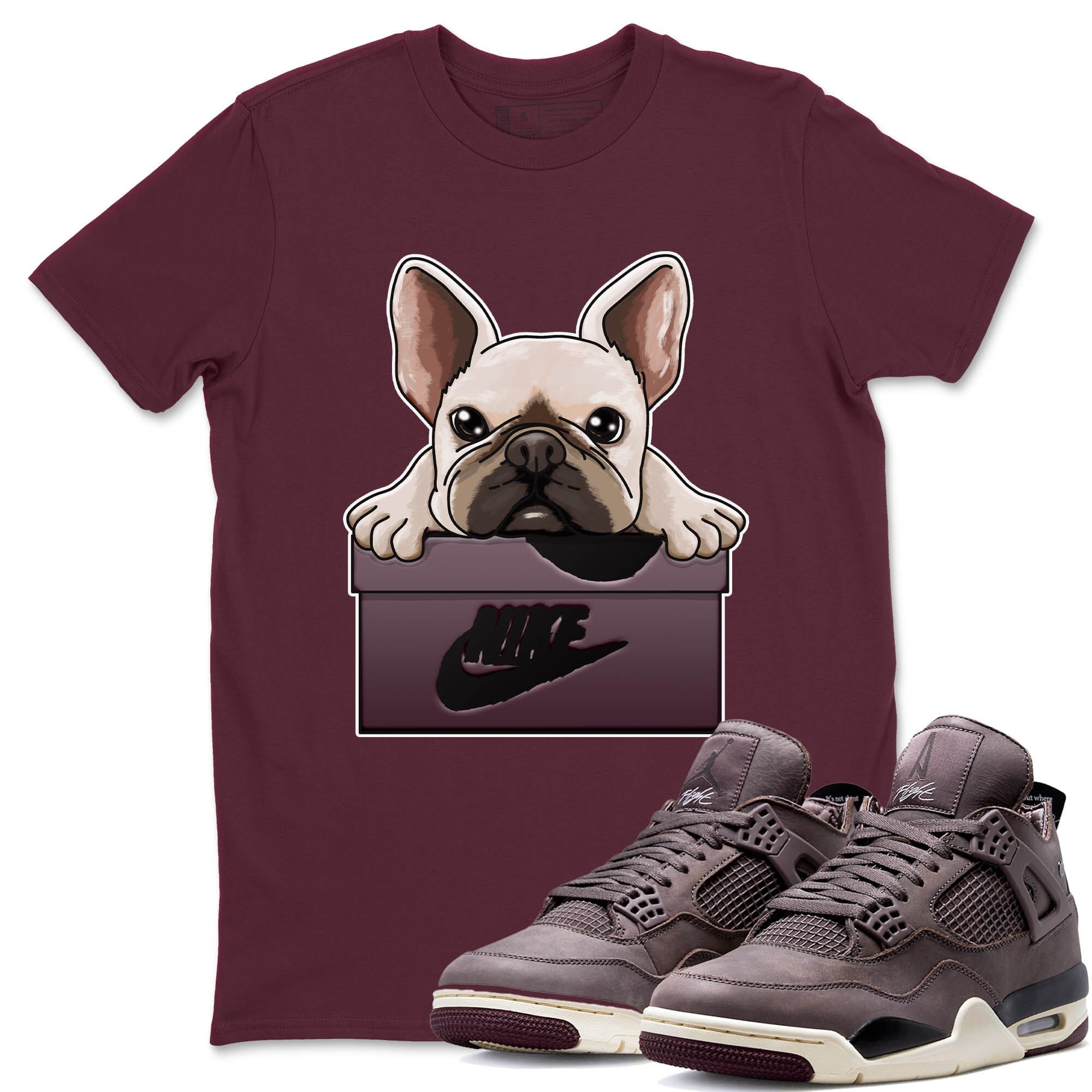 French Bulldog Unisex Tops - Air Jordan 4 A Ma Maniere