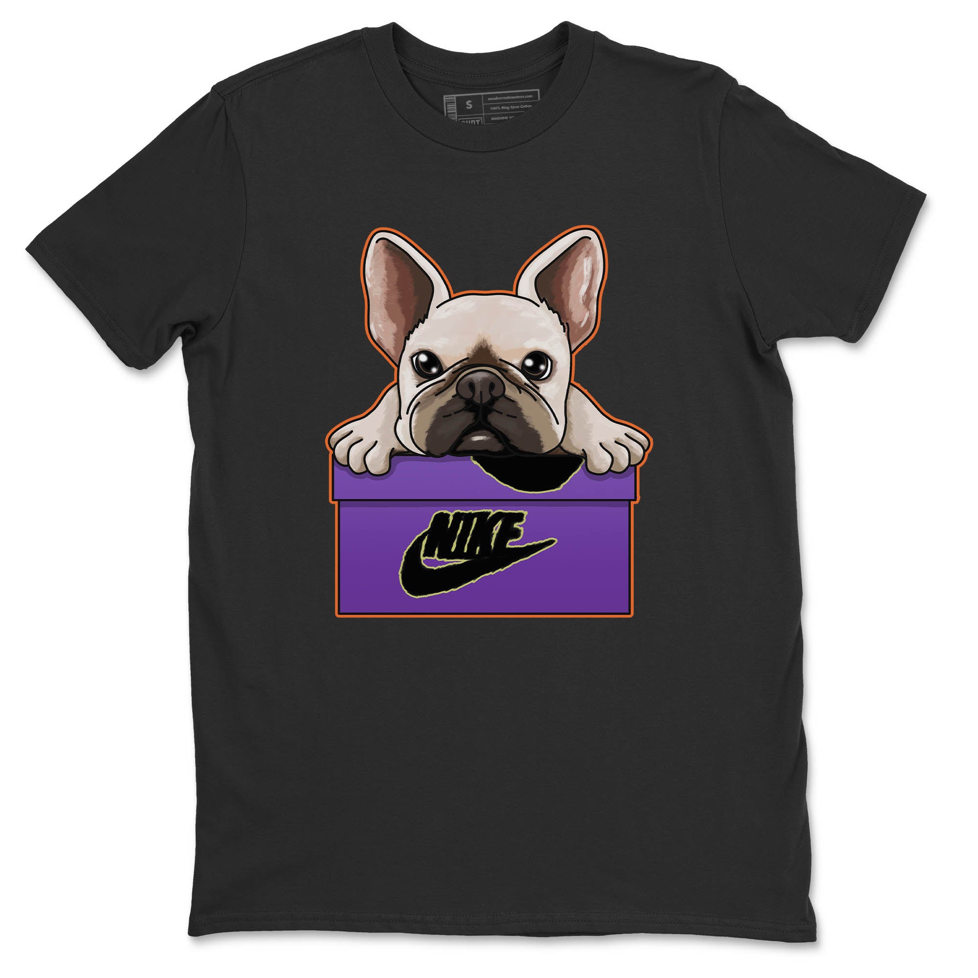 French Bulldog Unisex Tops - Air Jordan 4 Canyon Purple