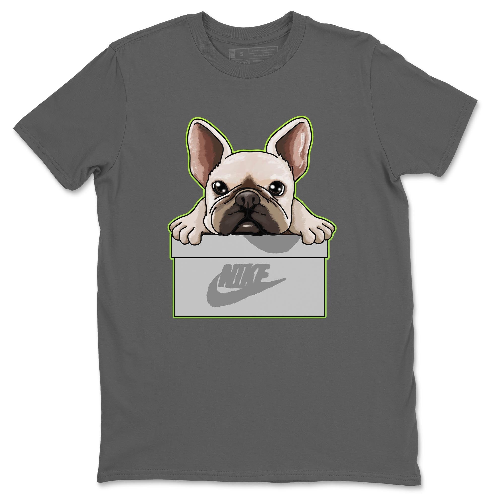 French Bulldog Unisex Tops - Air Jordan 5 Green Bean