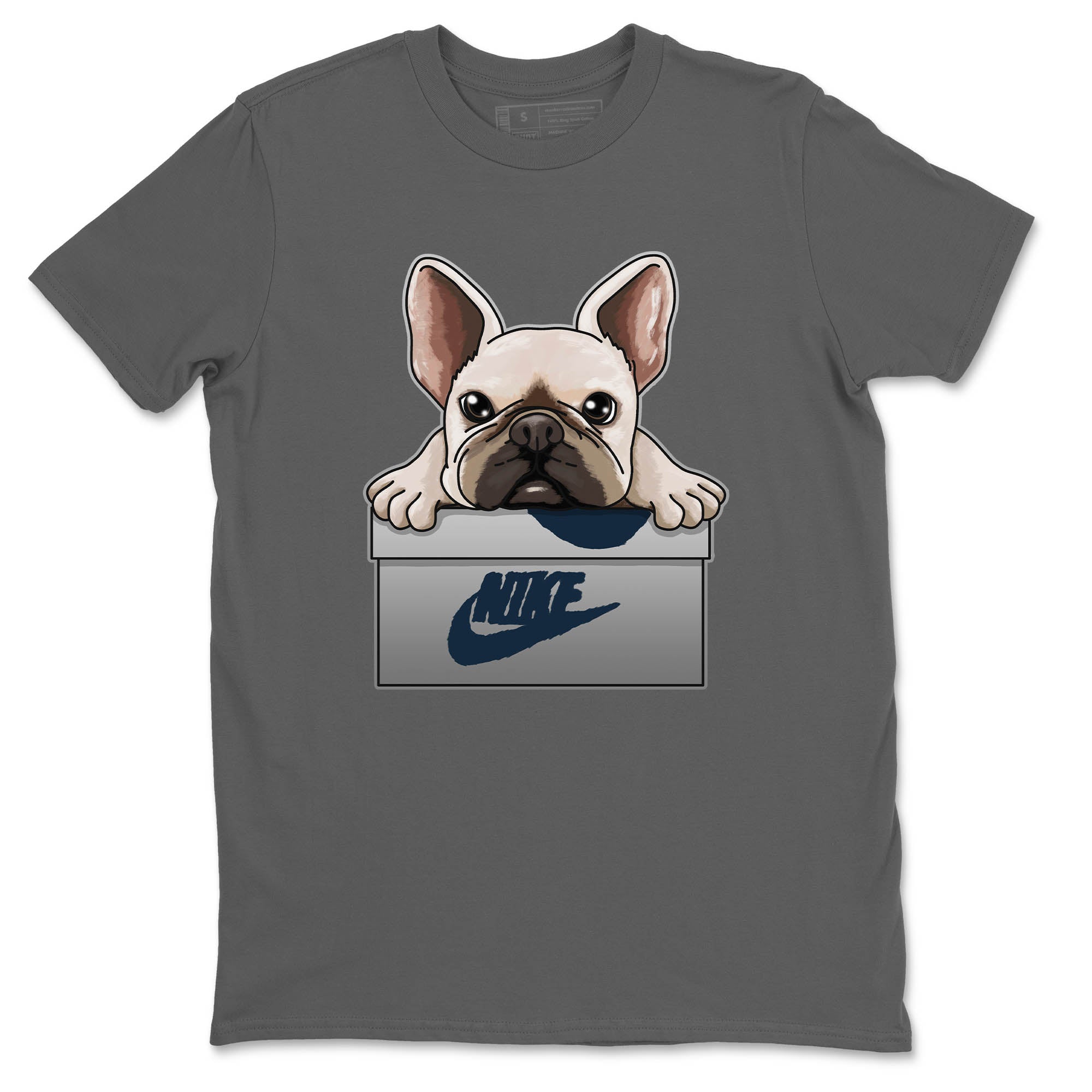 French Bulldog Unisex Tops - Air Jordan 6 Georgetown