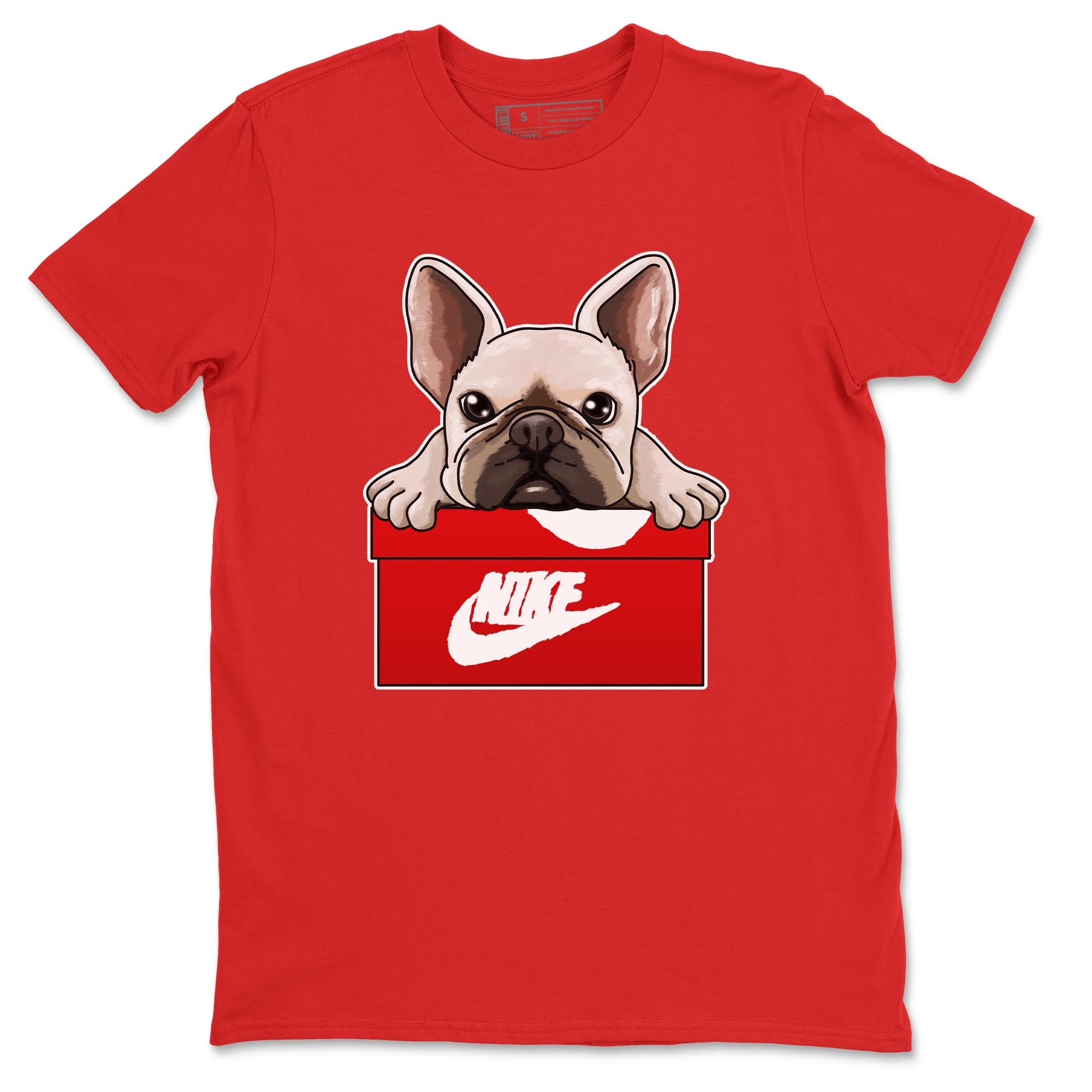 French Bulldog Unisex Tops - Air Jordan 6 Red Velvet Cookies