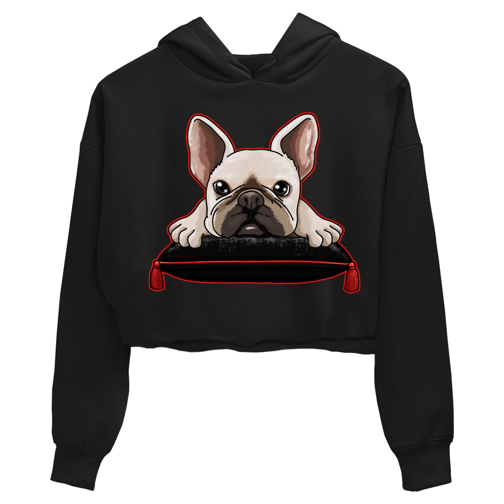 French Bulldog snkmatch Women's Top - Yeezy 350 Bred