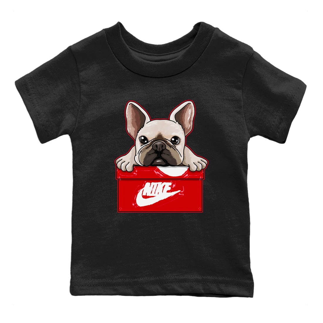 French Bullodg Kids Tops - Air Jordan 11 Cherry