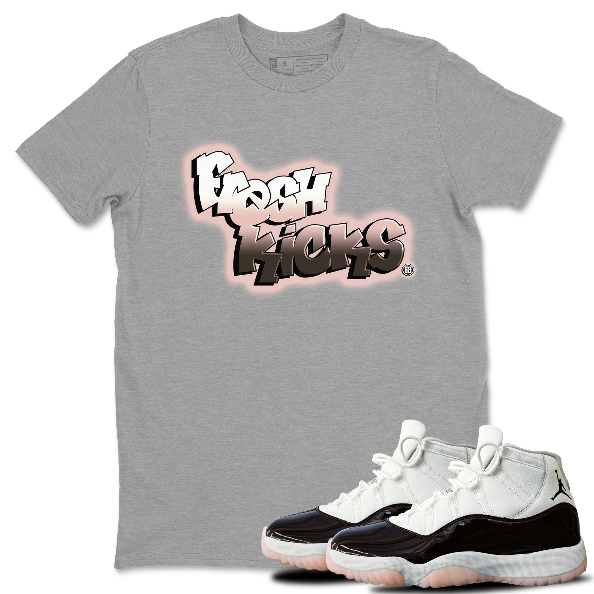 Fresh Kicks snkmatch Tee - Air Jordan 11 Neapolitan
