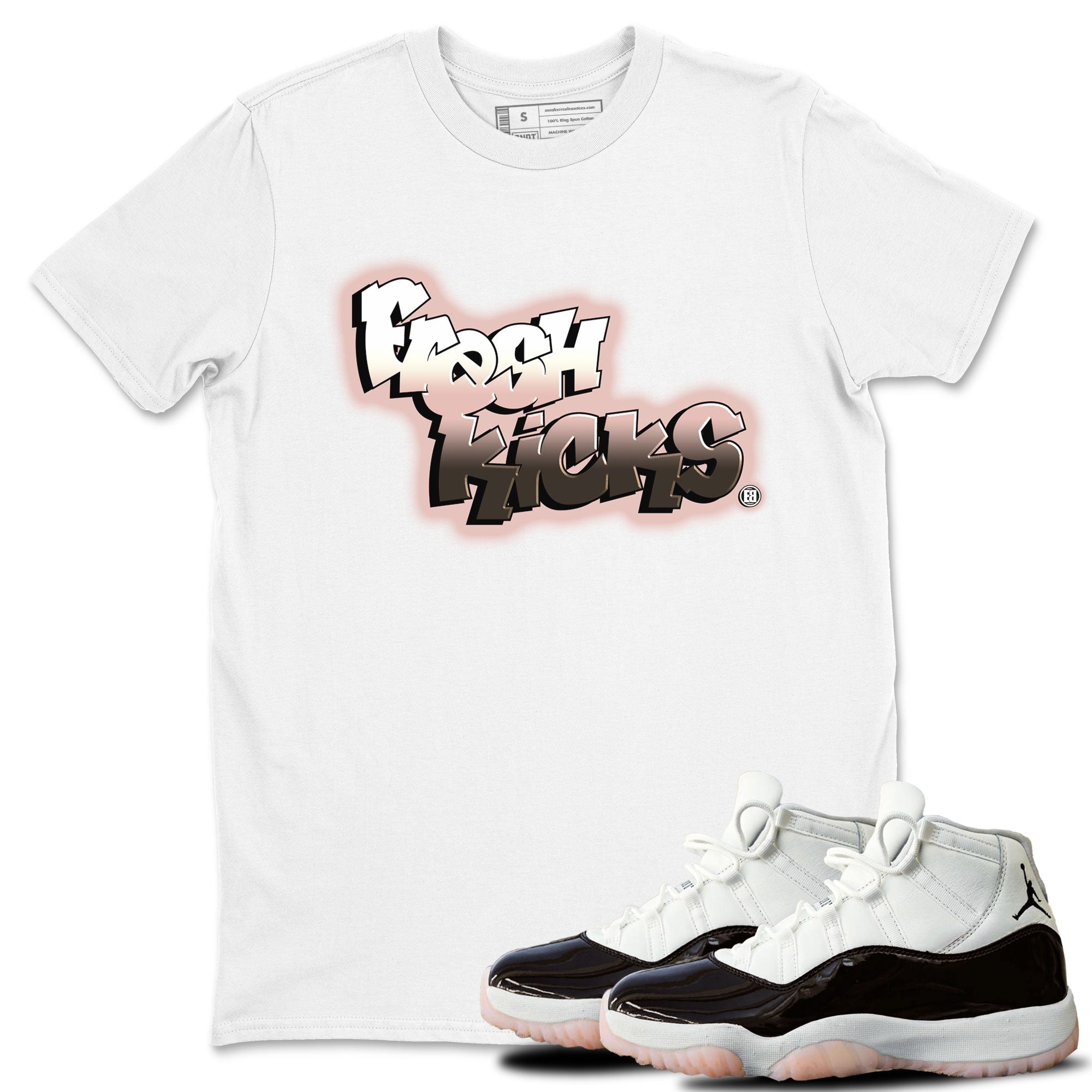 Fresh Kicks snkmatch Tee - Air Jordan 11 Neapolitan