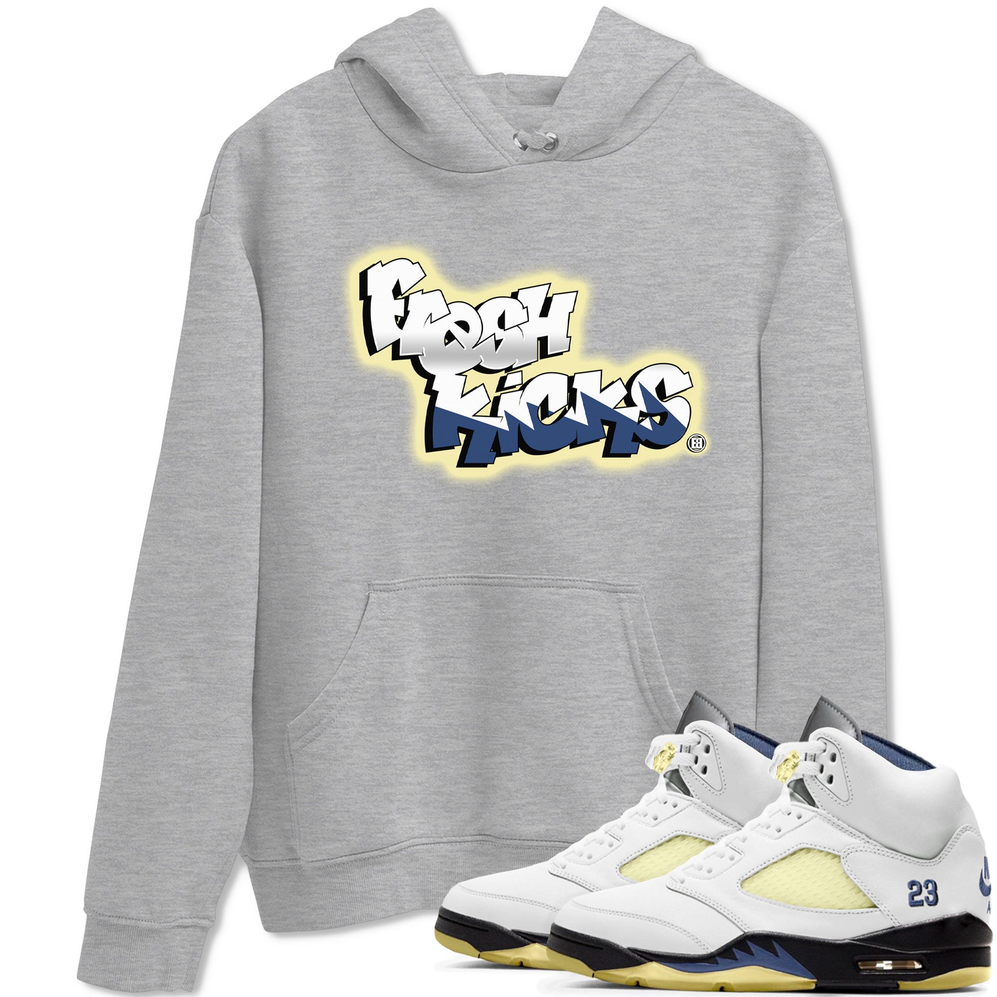 Fresh Kicks snkmatch Tee - Air Jordan 5 A Ma Maniere x Photon Dust