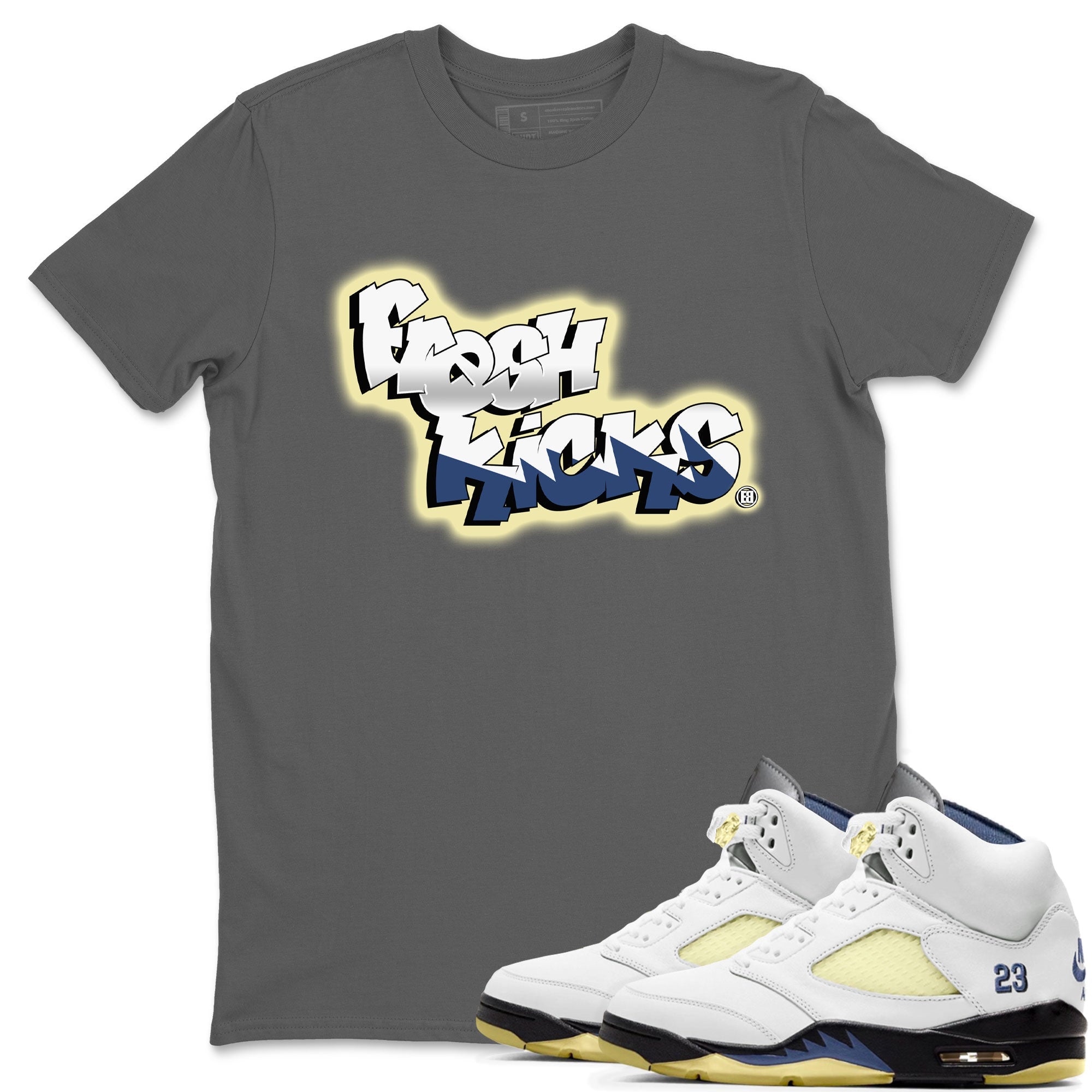 Fresh Kicks snkmatch Tee - Air Jordan 5 A Ma Maniere x Photon Dust