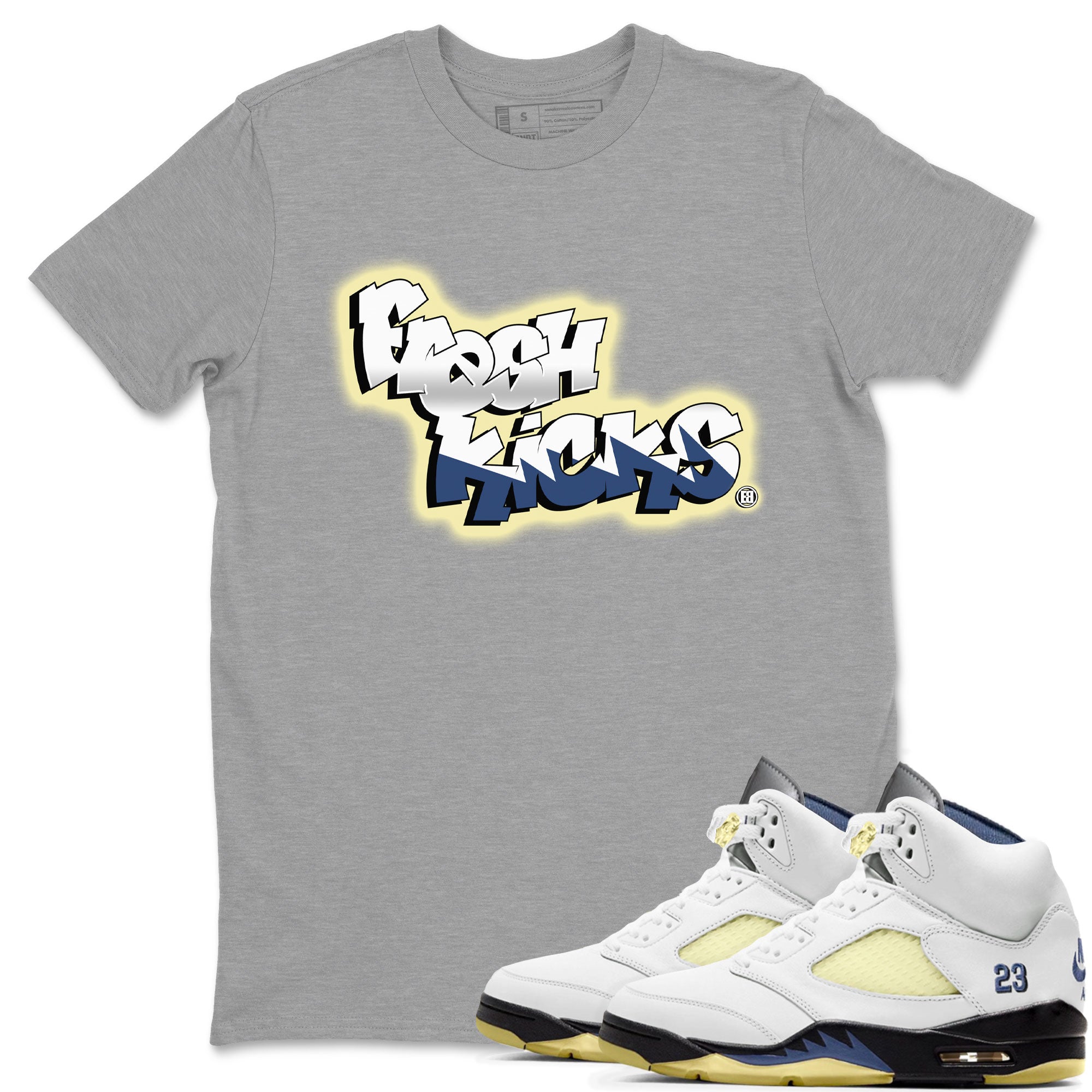 Fresh Kicks snkmatch Tee - Air Jordan 5 A Ma Maniere x Photon Dust