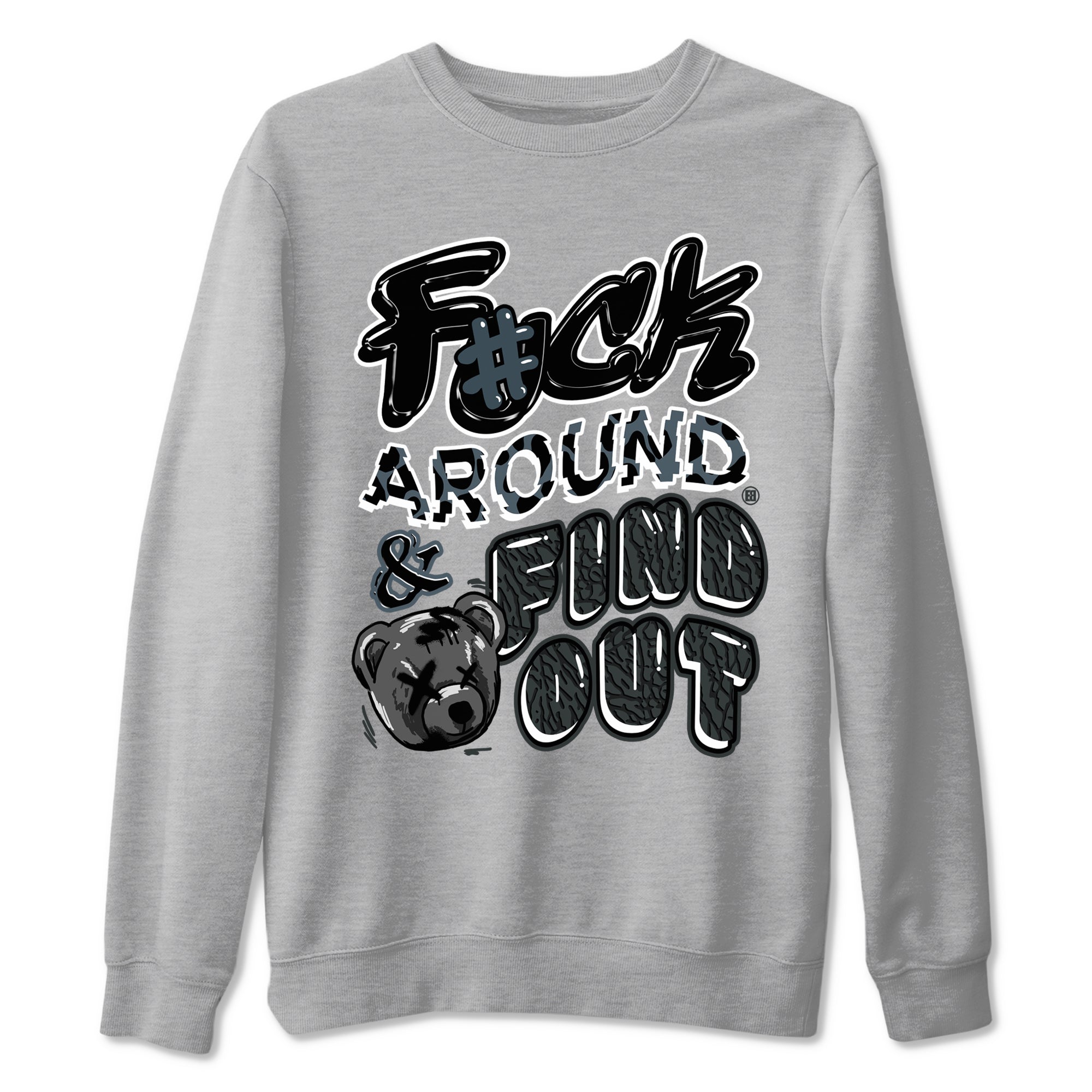 Fuck Around And Find Out snkmatch Tees - Air Jordan 3 Black Cat