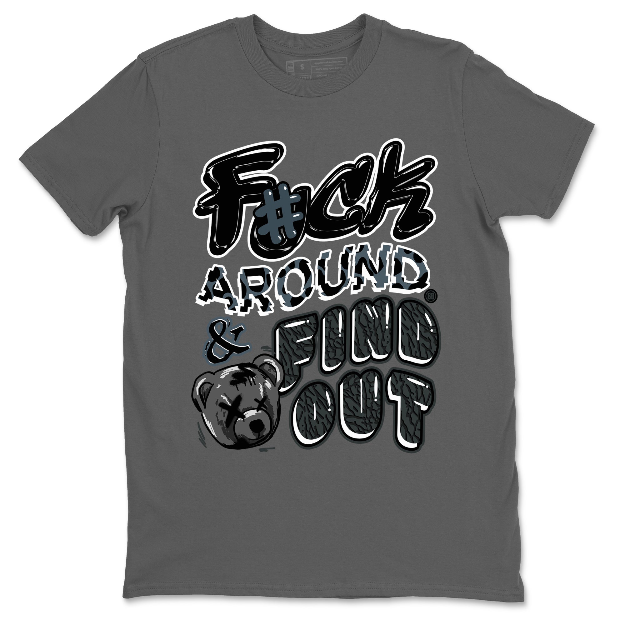 Fuck Around And Find Out snkmatch Tees - Air Jordan 3 Black Cat