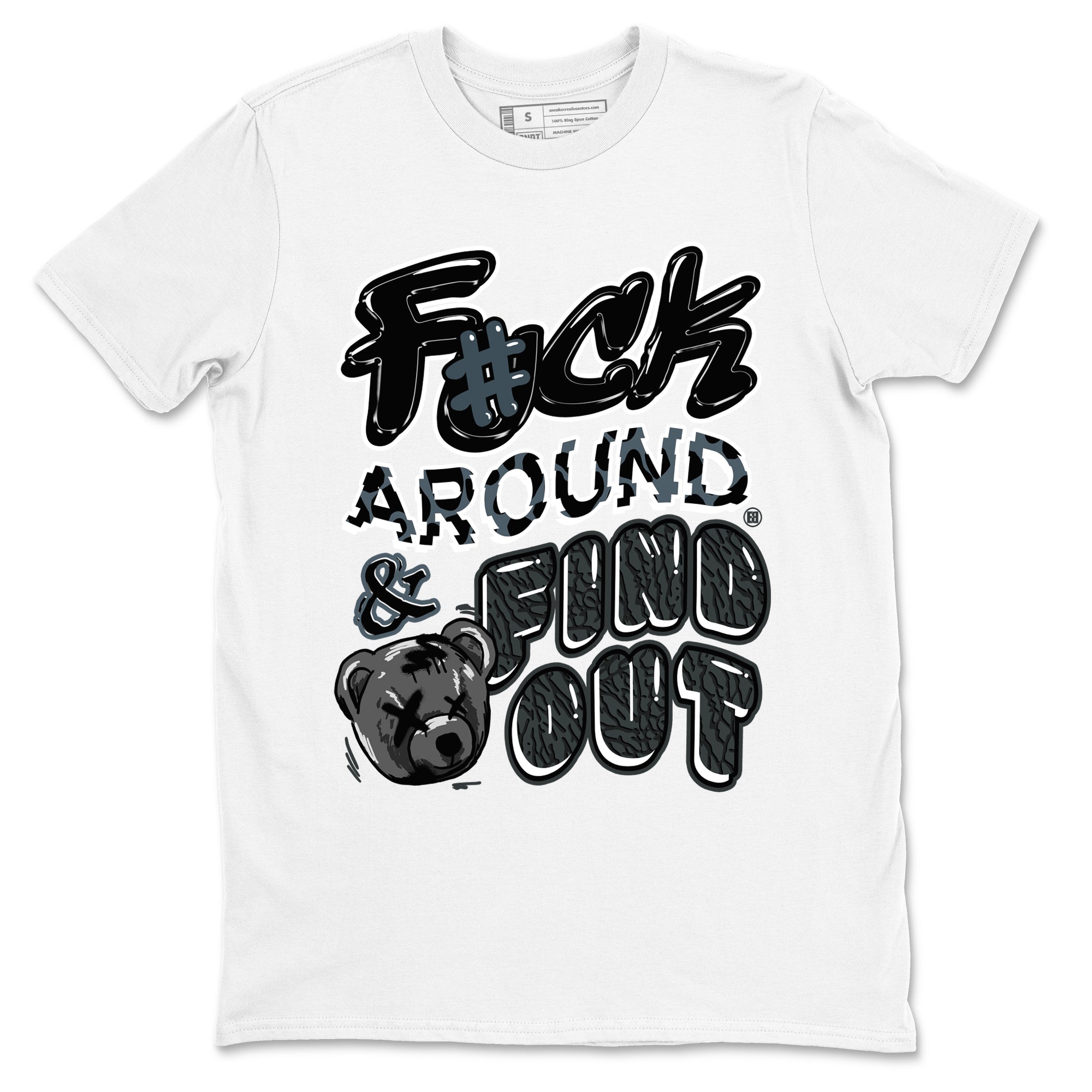Fuck Around And Find Out snkmatch Tees - Air Jordan 3 Black Cat