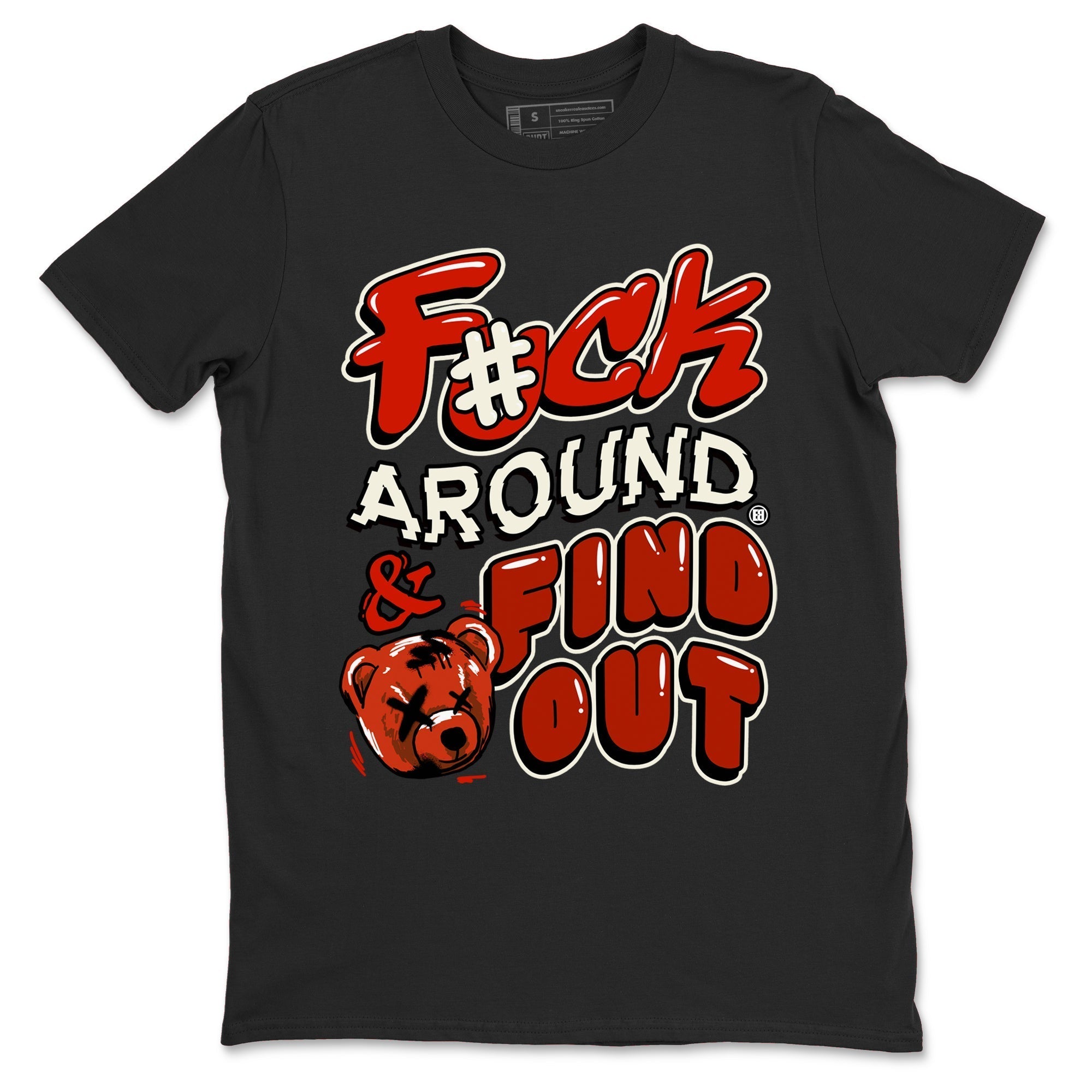 Fuck Around And Find Out snkmatch Tees - Air Jordan 4 Brick By Brick
