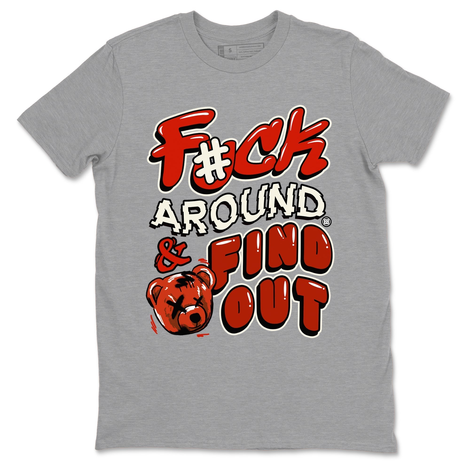 Fuck Around And Find Out snkmatch Tees - Air Jordan 4 Brick By Brick