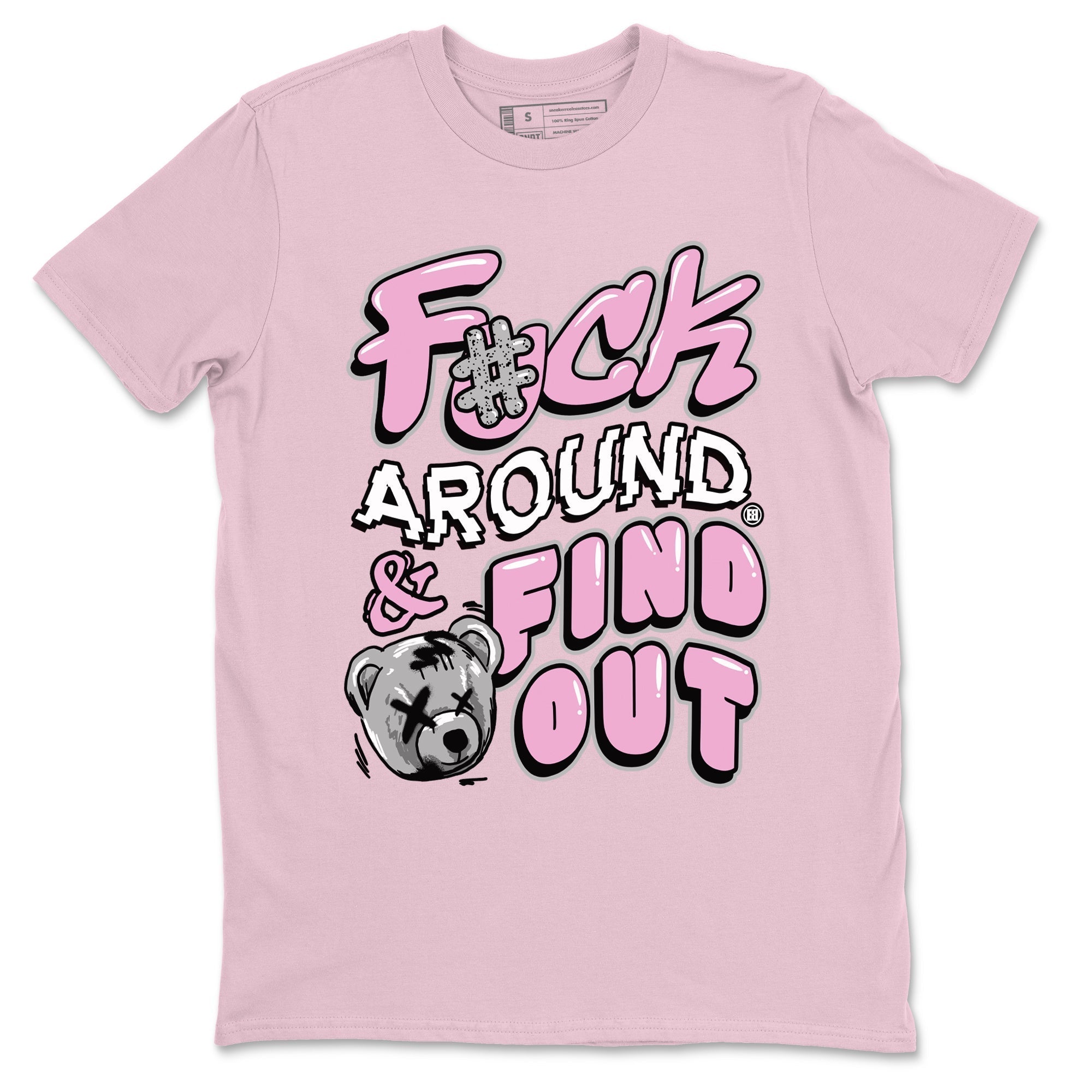 Fuck Around And Find Out snkmatch Tees - Air Jordan 4 Orchid