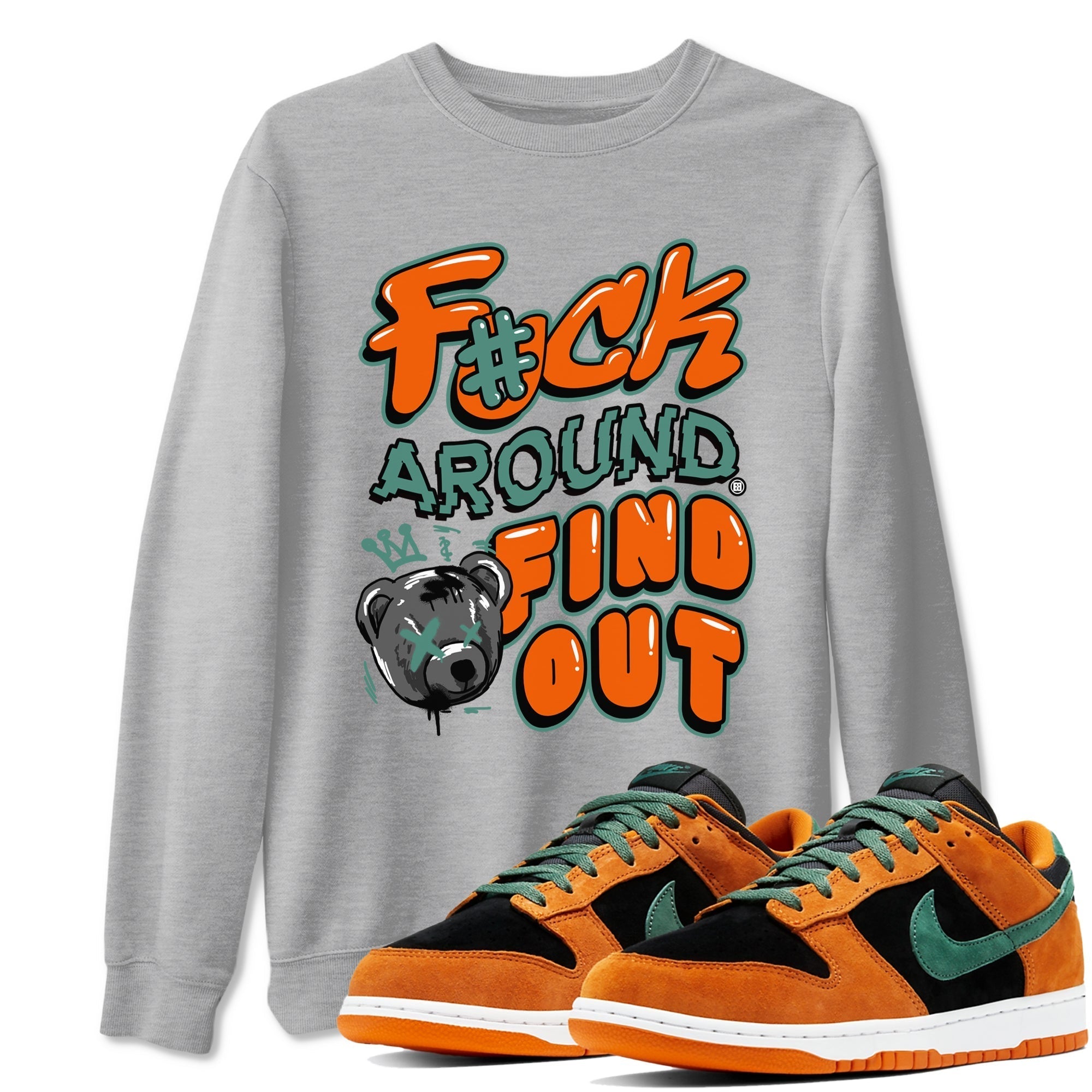 Fuck Around And Find Out snkmatch Tees - Dunk Ceramic
