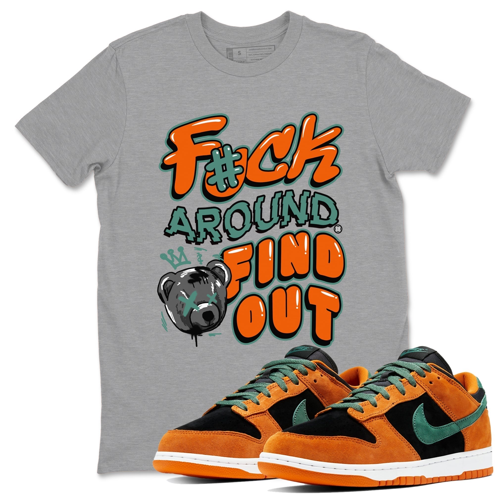 Fuck Around And Find Out snkmatch Tees - Dunk Ceramic
