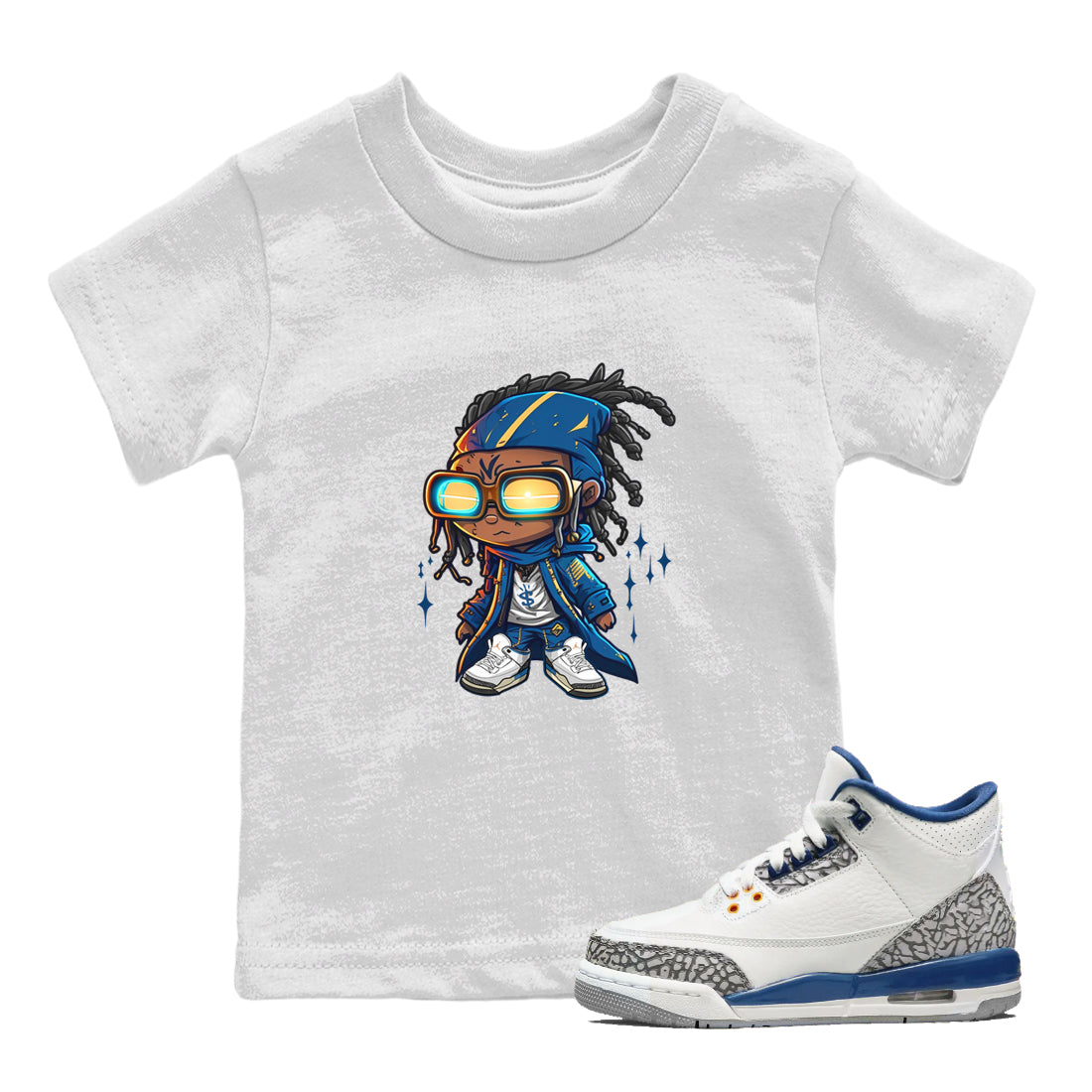 Future Wizard Kids Tops - Air Jordan 3 Wizards