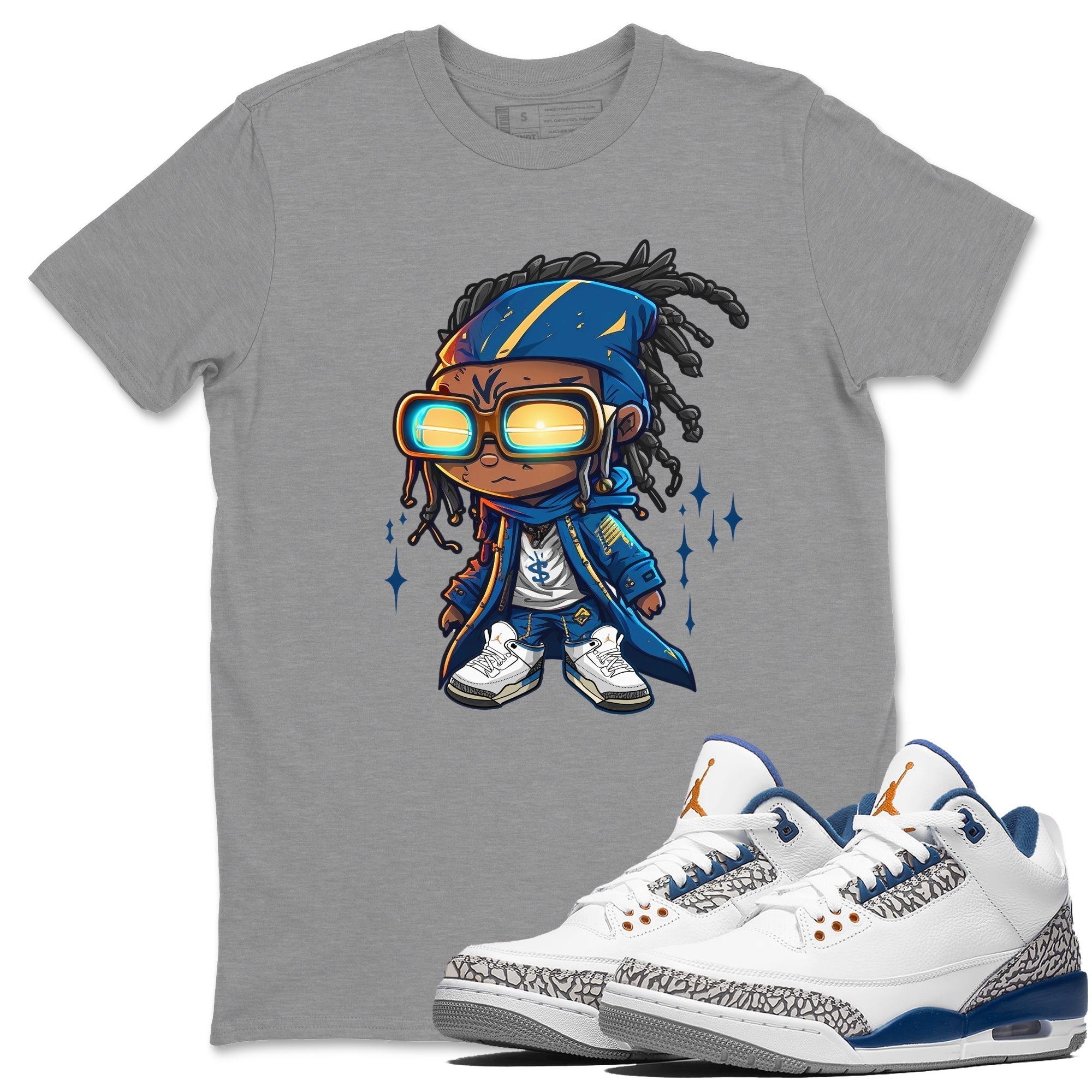 Future Wizard Unisex Tops - Air Jordan 3 Wizards