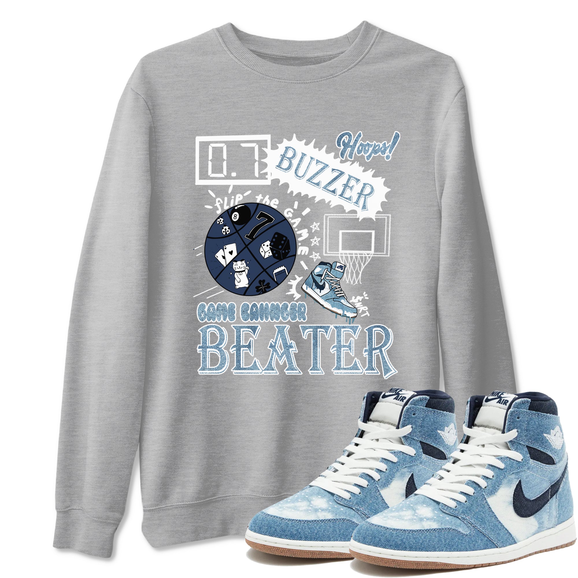 Game Changer snkmatch Tees - Air Jordan 1 Denim 2024