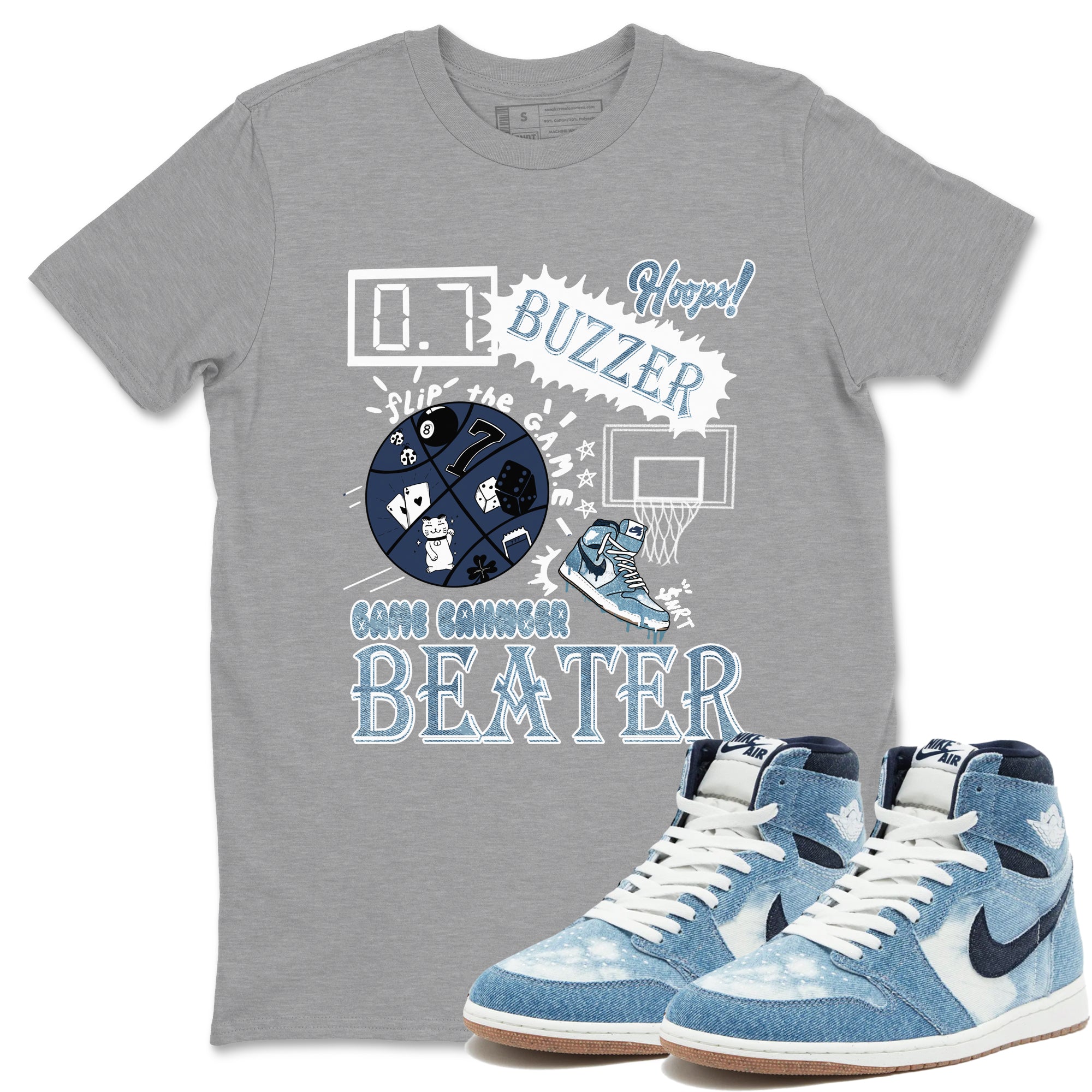 Game Changer snkmatch Tees - Air Jordan 1 Denim 2024