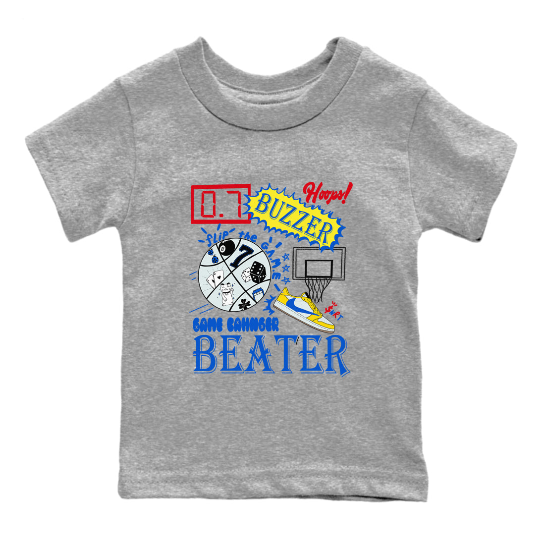 Game Changer snkmatch Tees Kids - Air Jordan 1 Travis Scott Canary